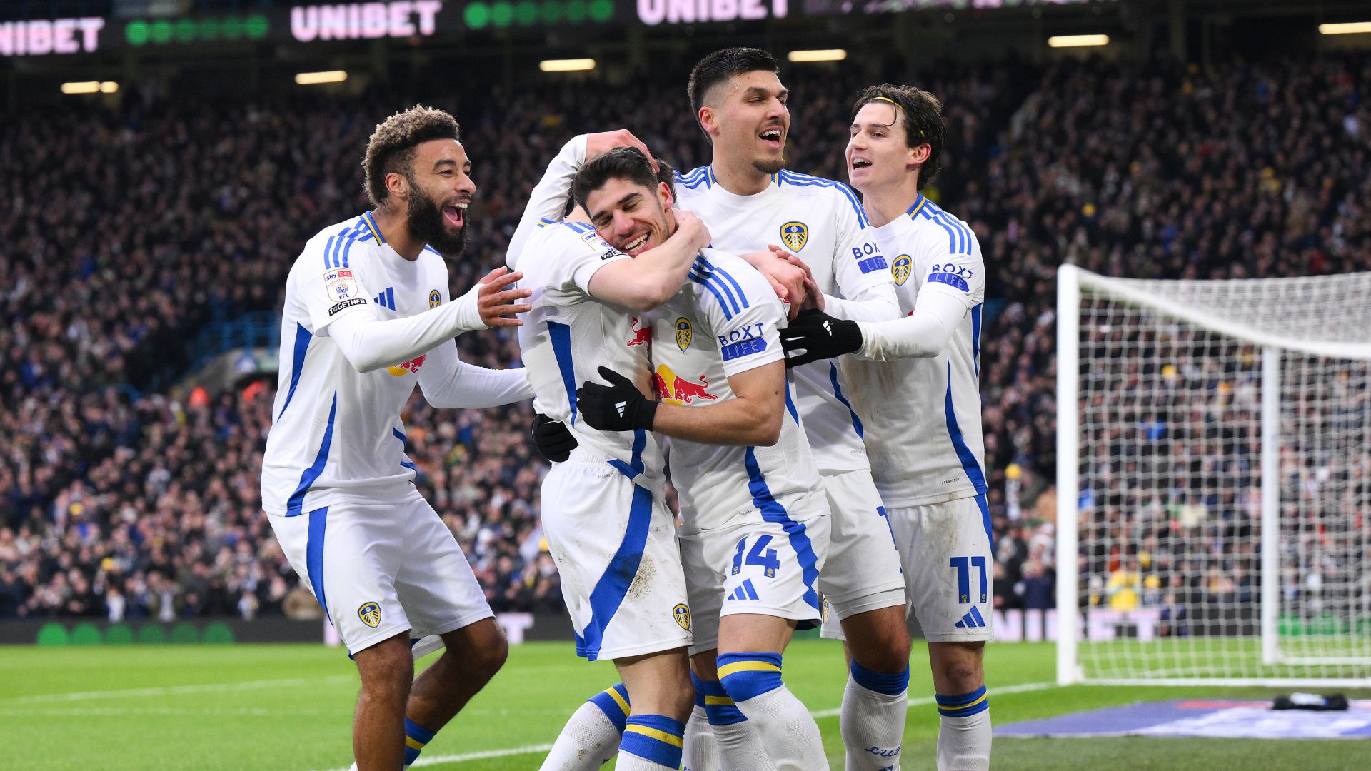 Leeds hit seven past Cardiff