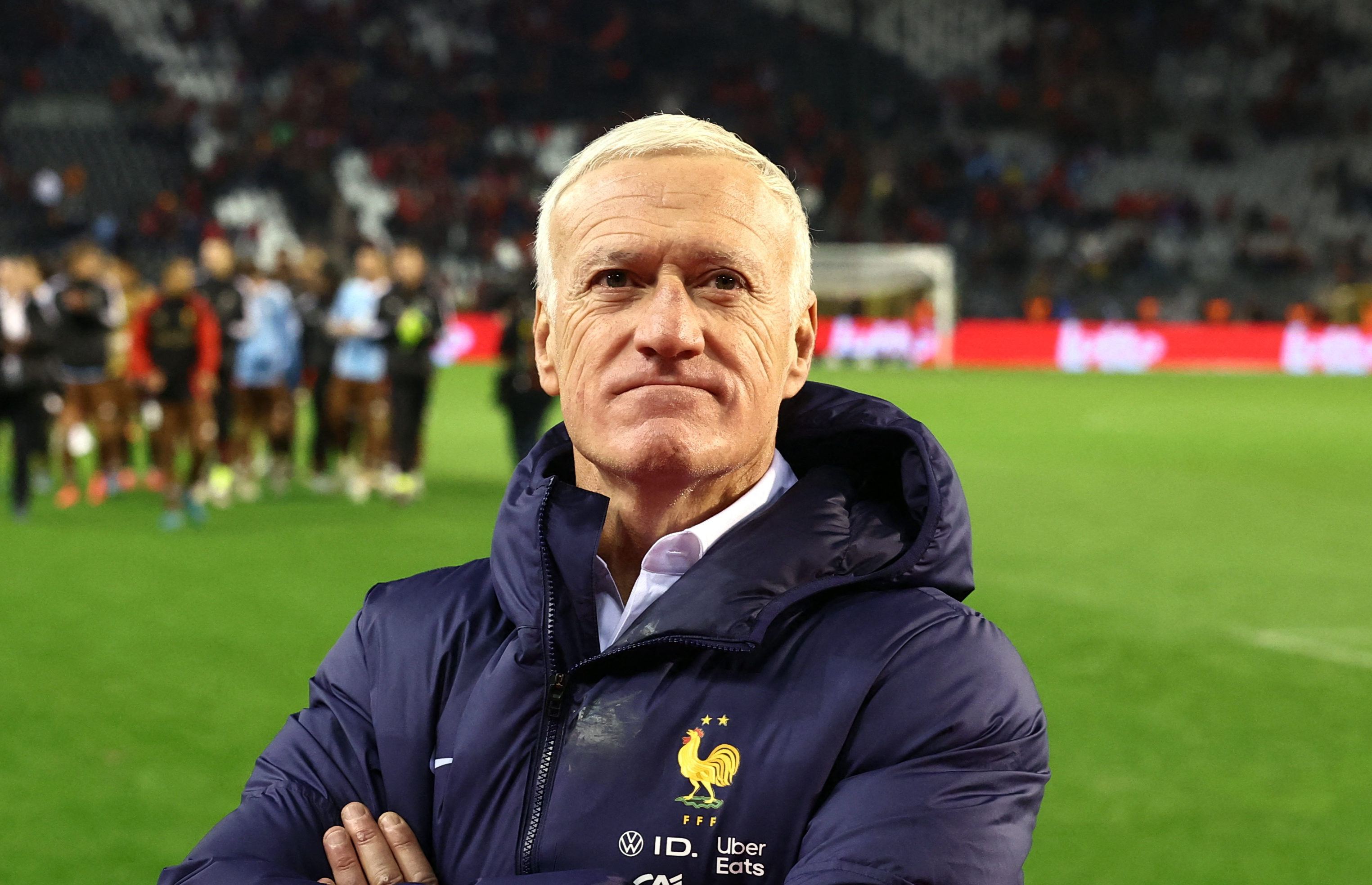 Didier Deschamps en Belgique