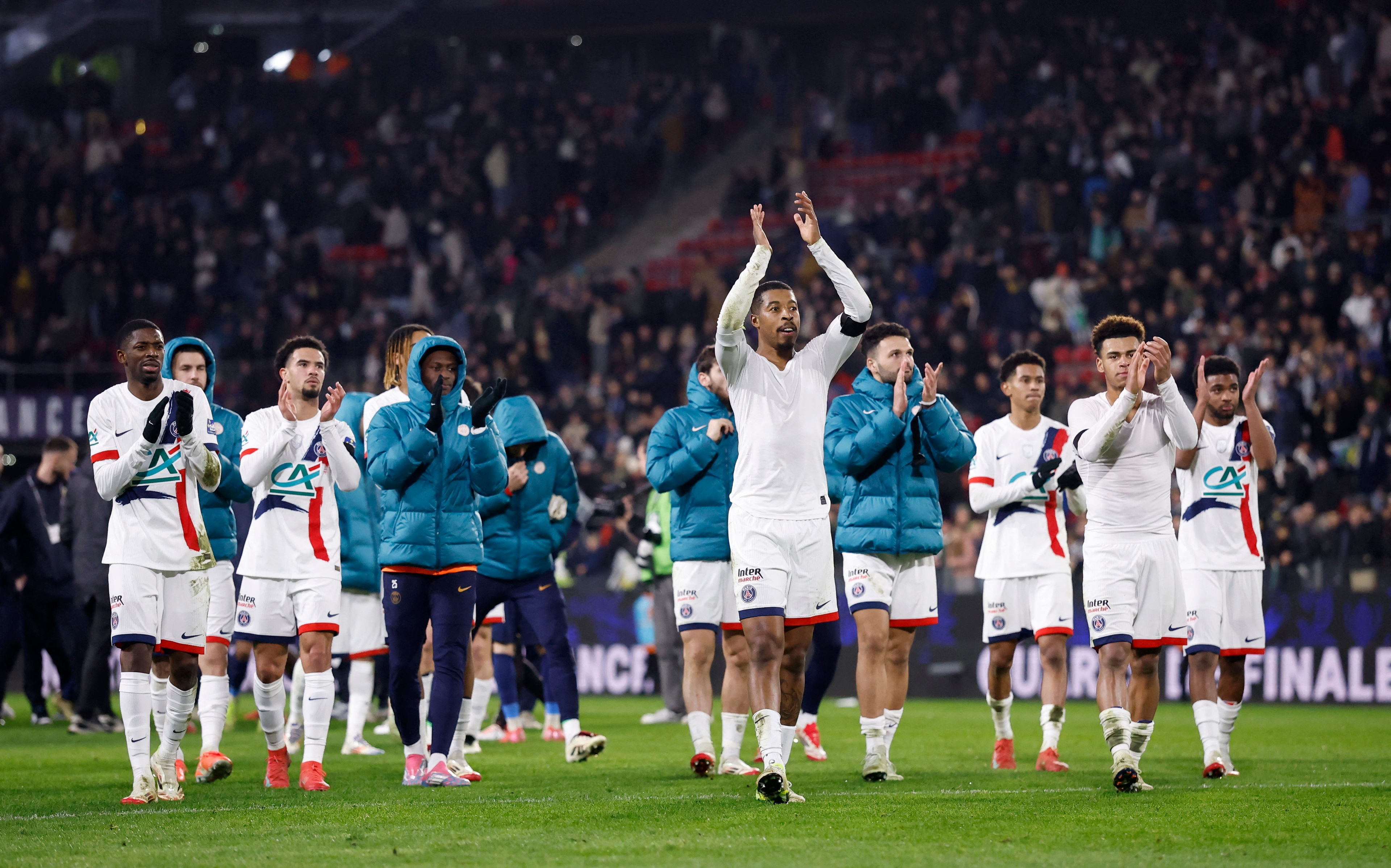 La joie du PSG