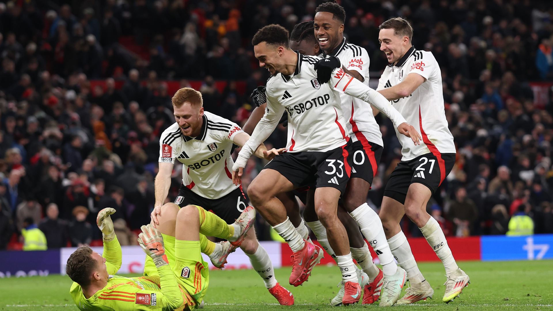 Man Utd 1-1 Fulham (3-4 pens)