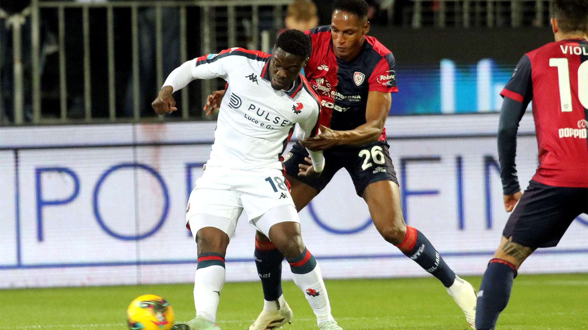 Cagliari and Genoa