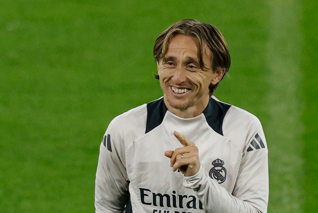 Luka Modric entraînement