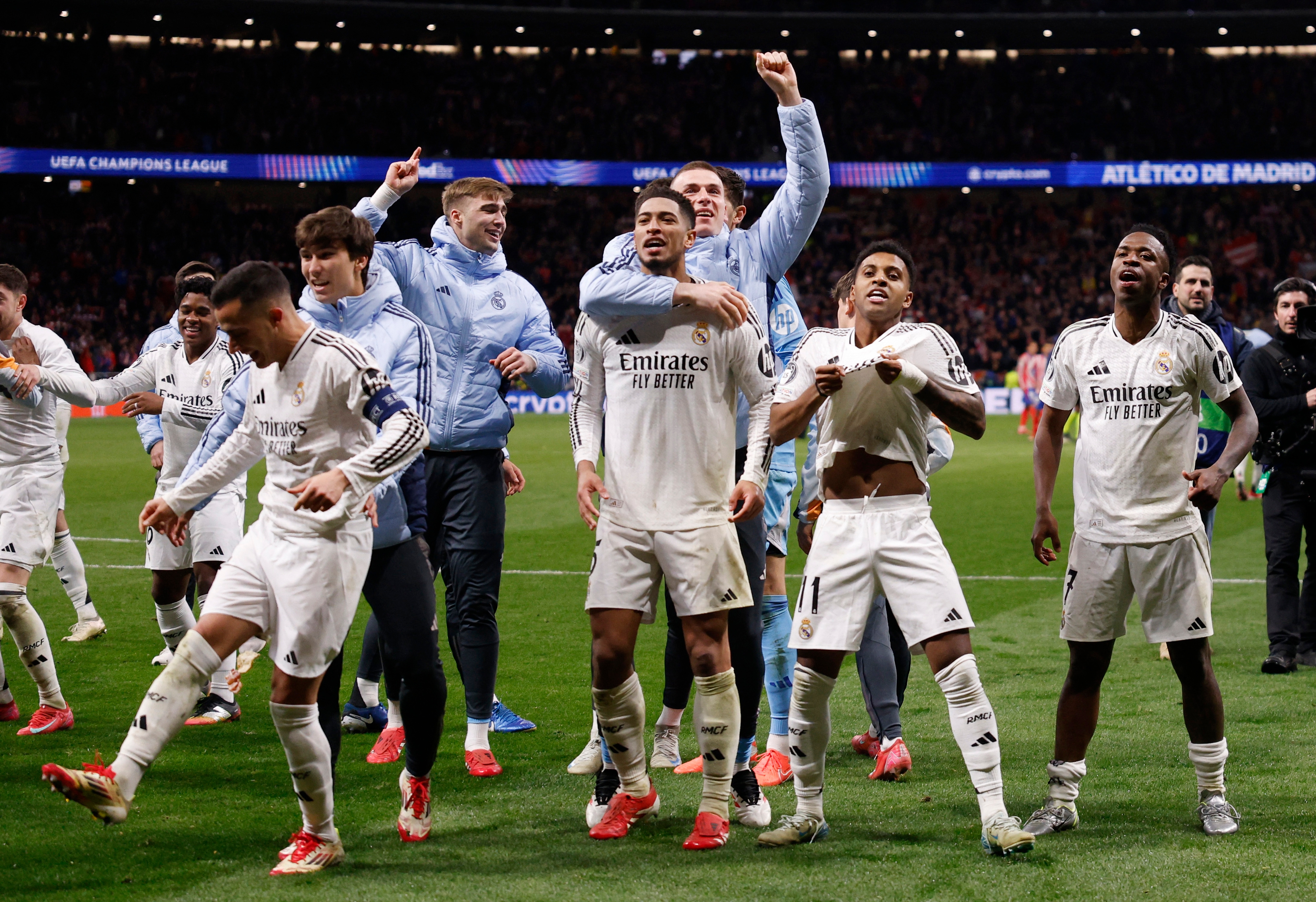 La joie du Real Madrid