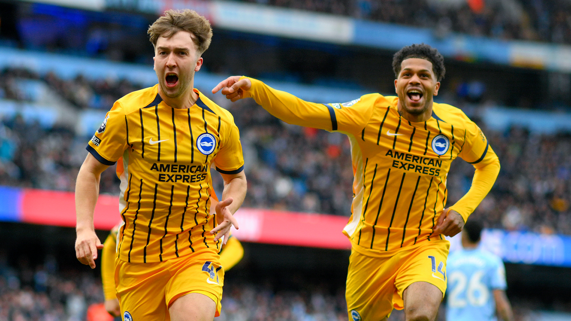 Report: Man City 2-2 Brighton