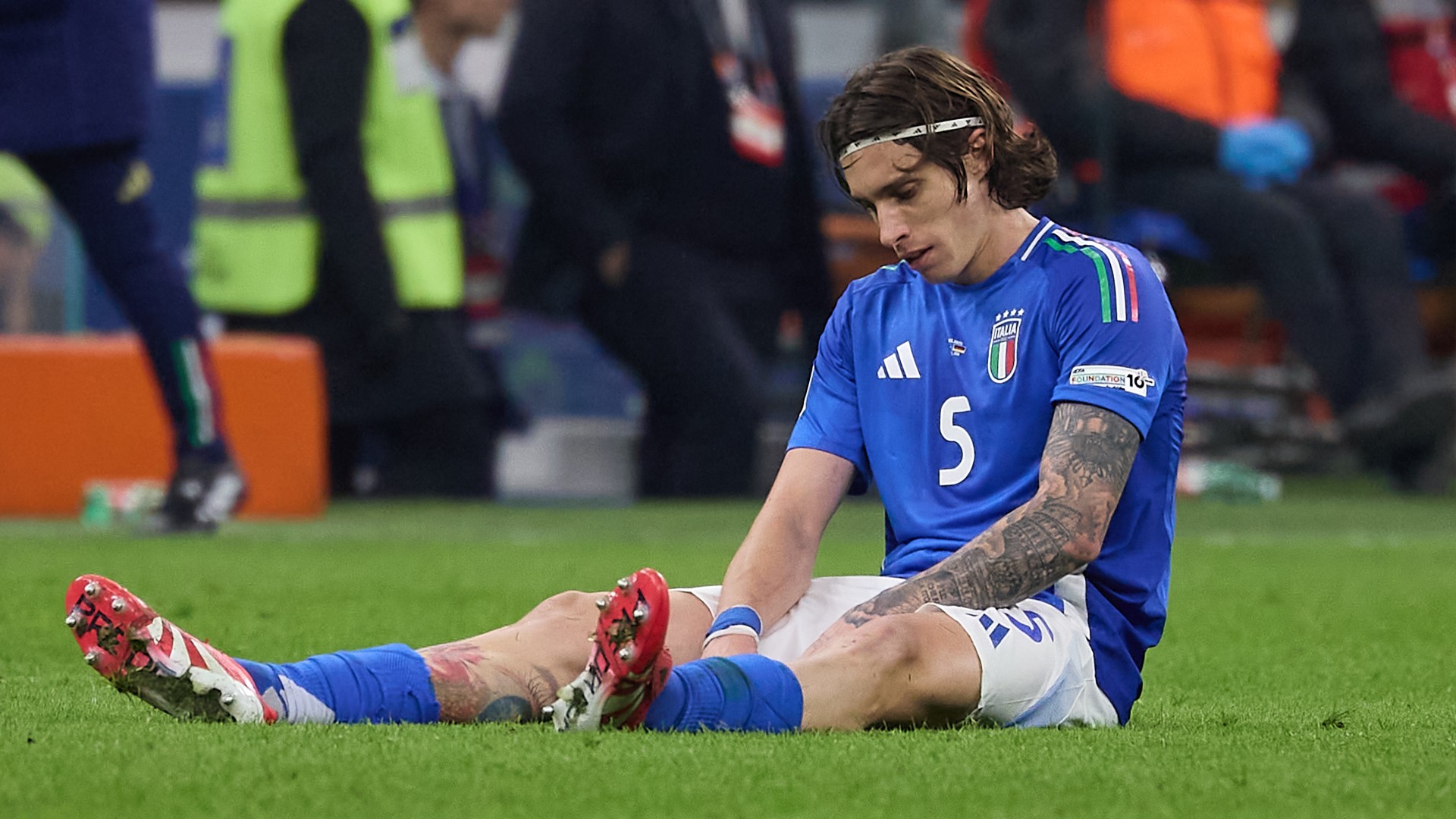 Calafiori out injured for Italy