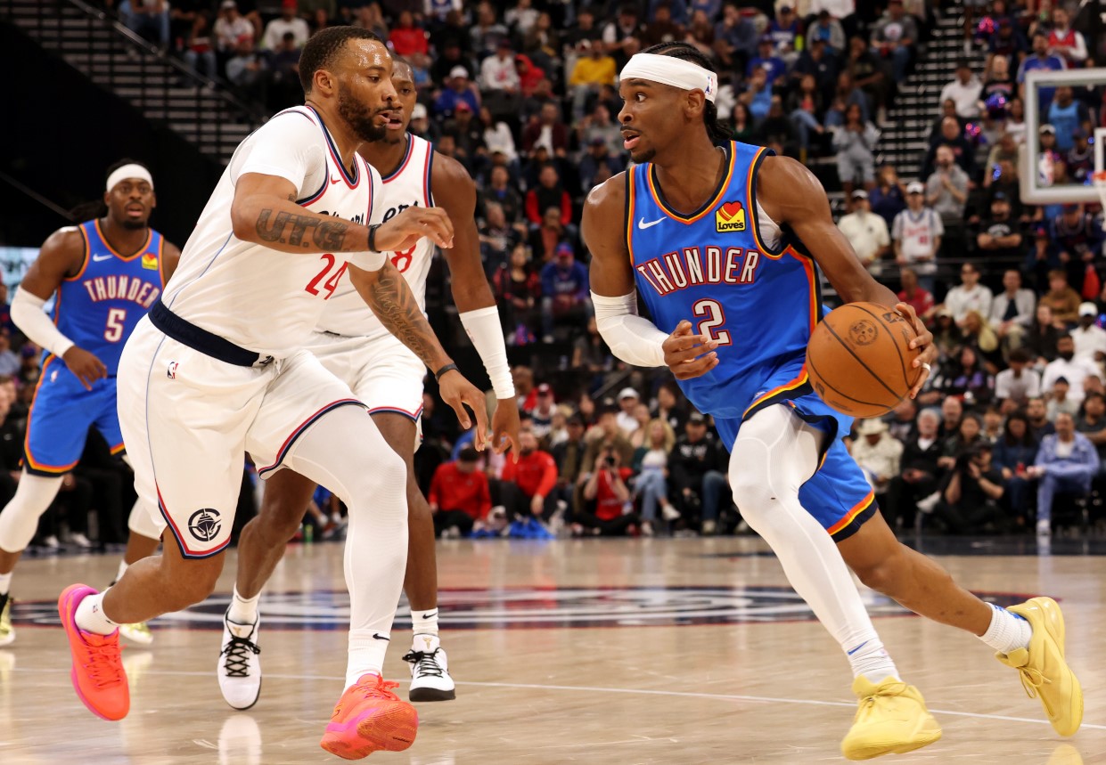 NBA : Le Thunder bat les Clippers d'un cheveu