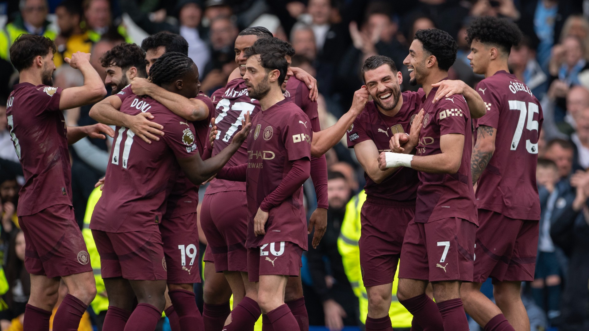 Report: Everton 0-2 Manchester City