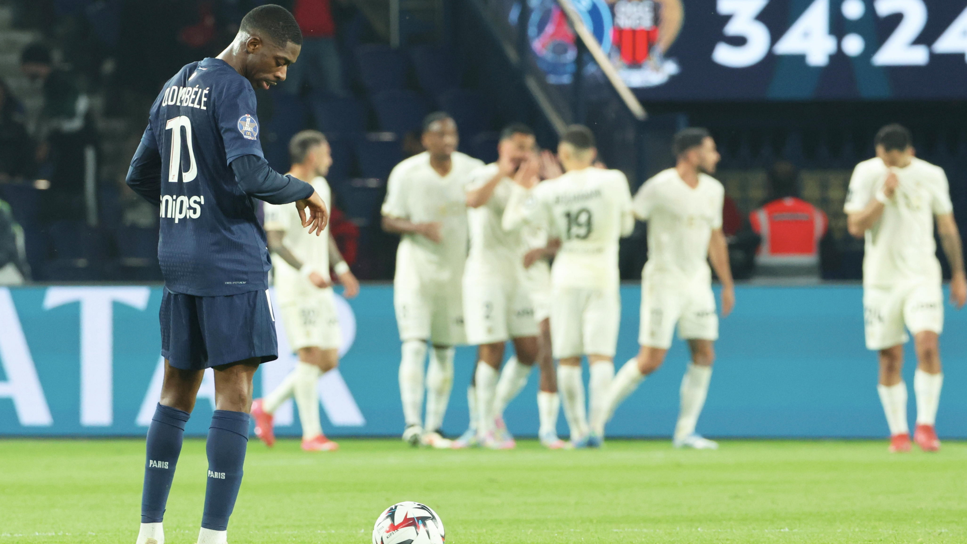 Report: PSG 1-3 Nice