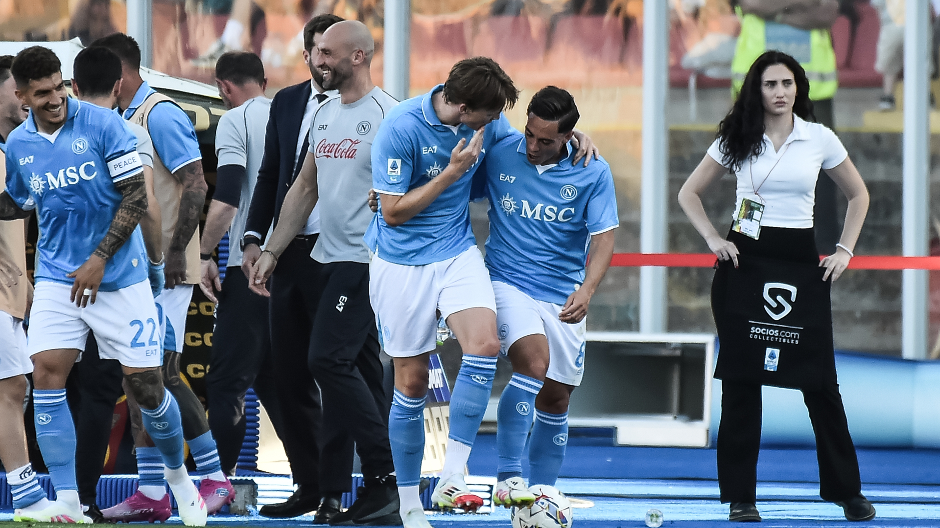 Conte wants to write Napoli history