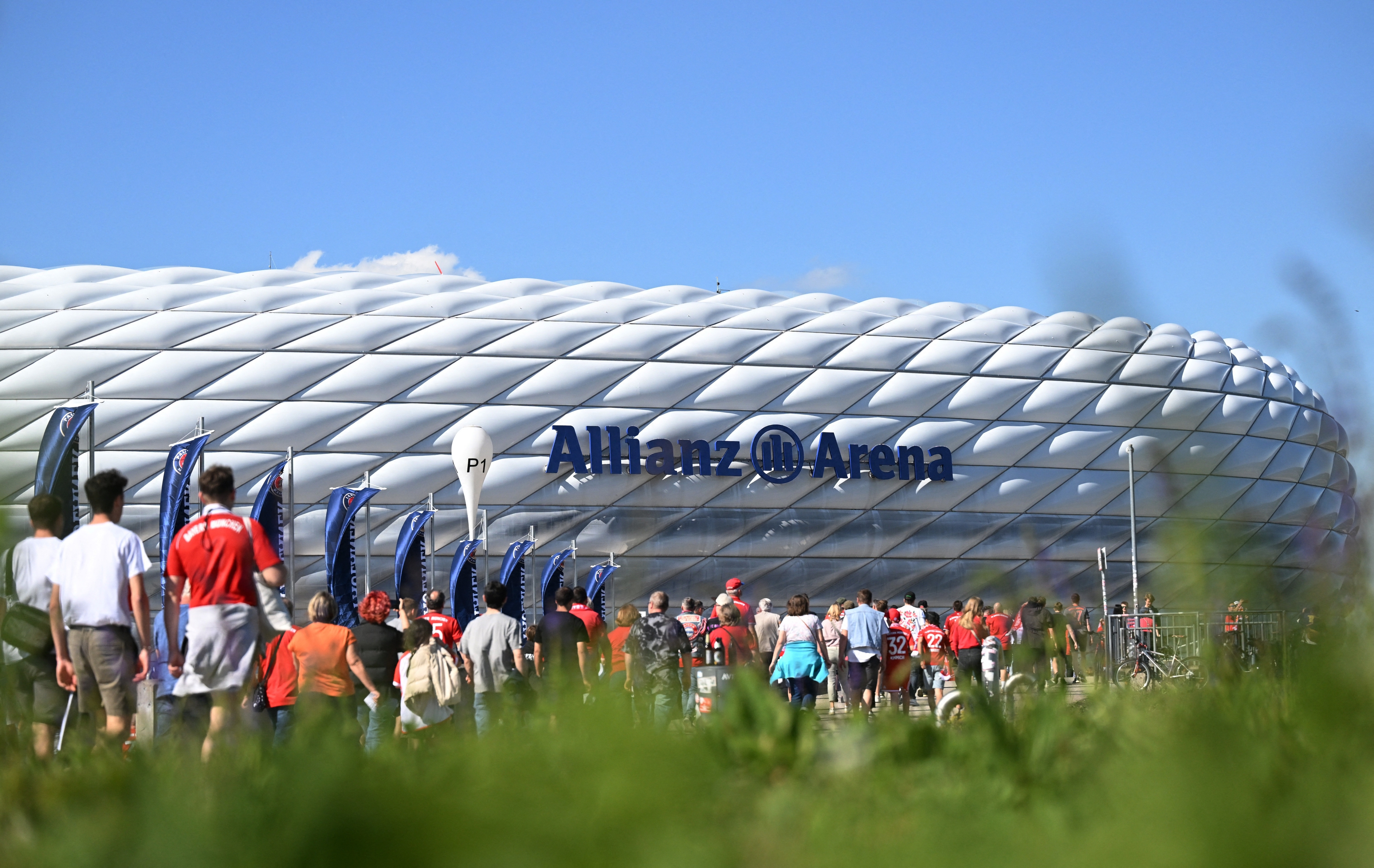 Allianz Arrena vue extérieur