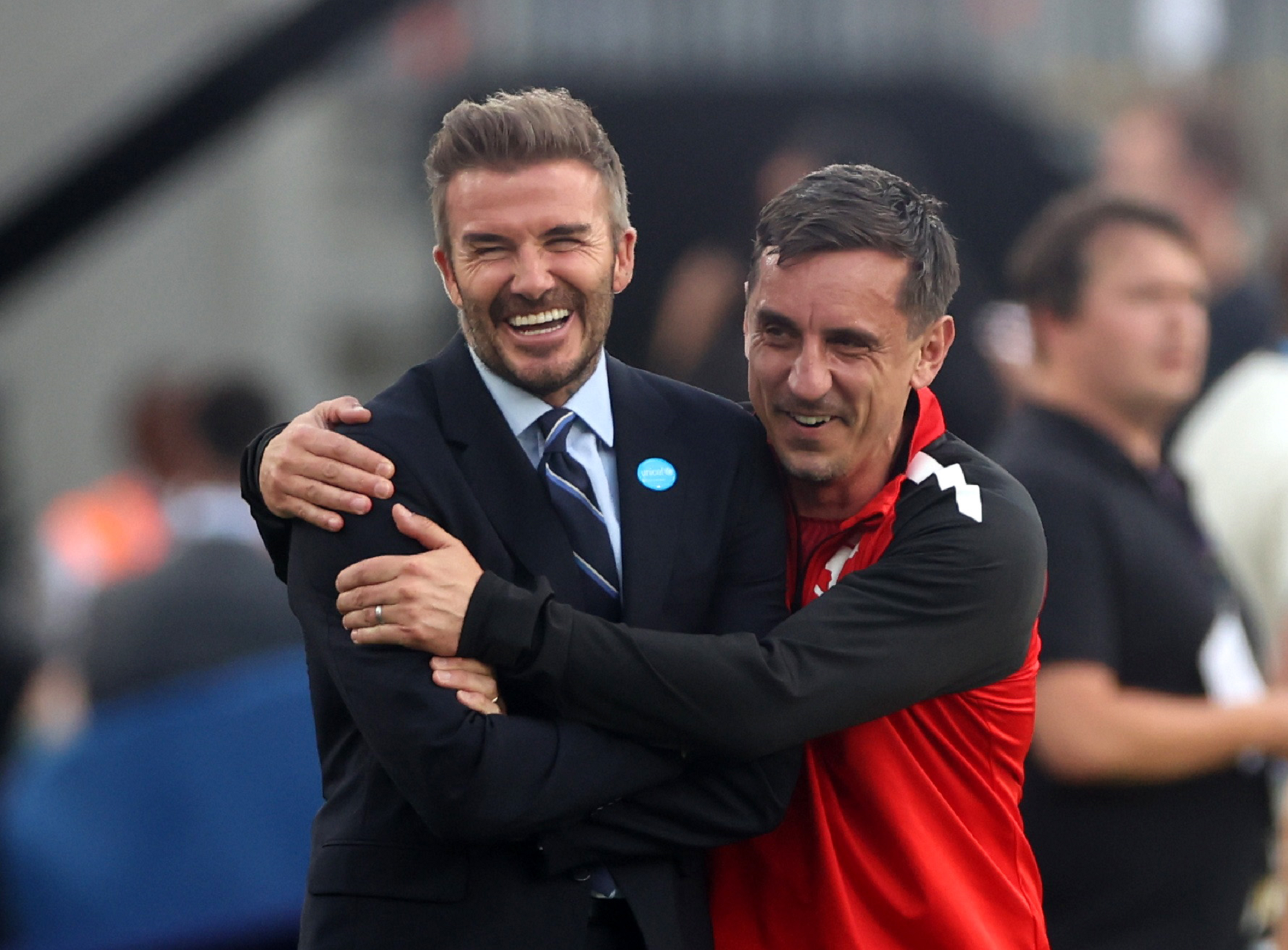David Beckham & Gary Neville