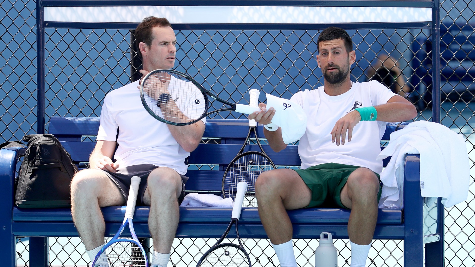 Djokovic and Murray split