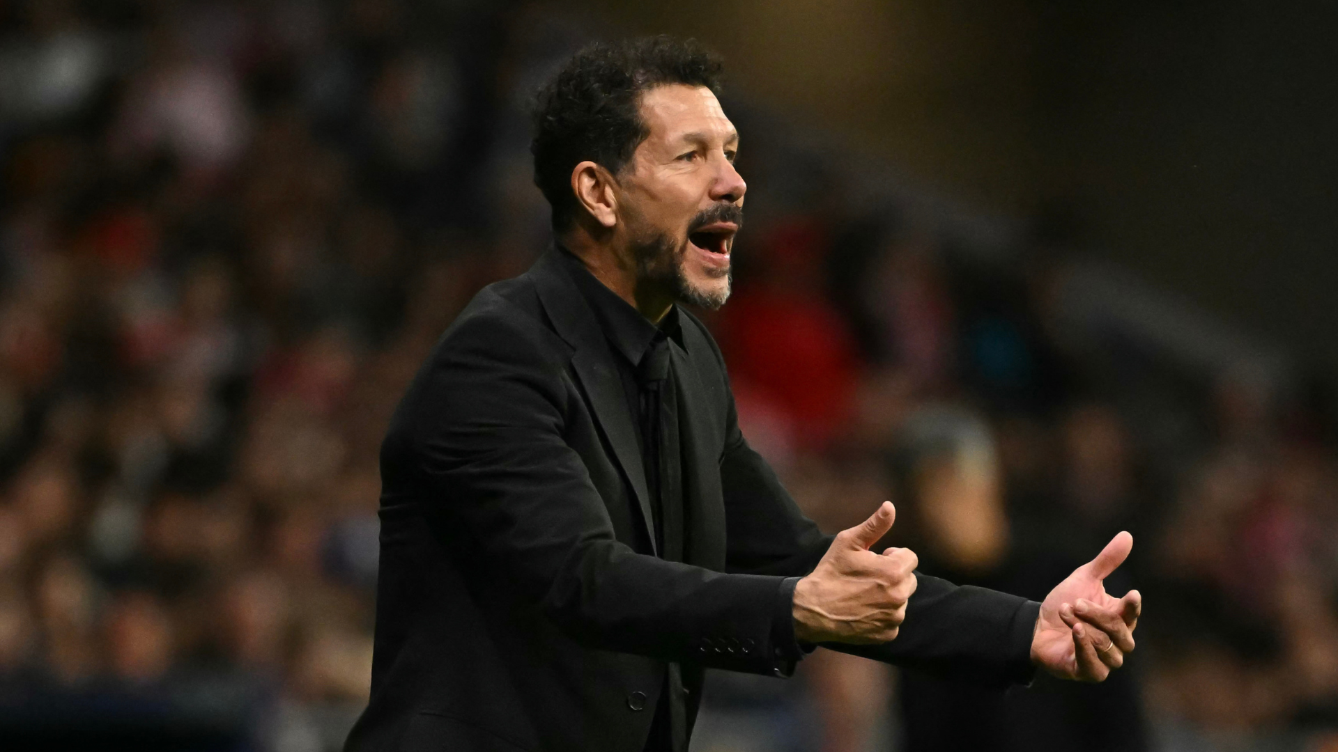 Simeone pushing Atletico