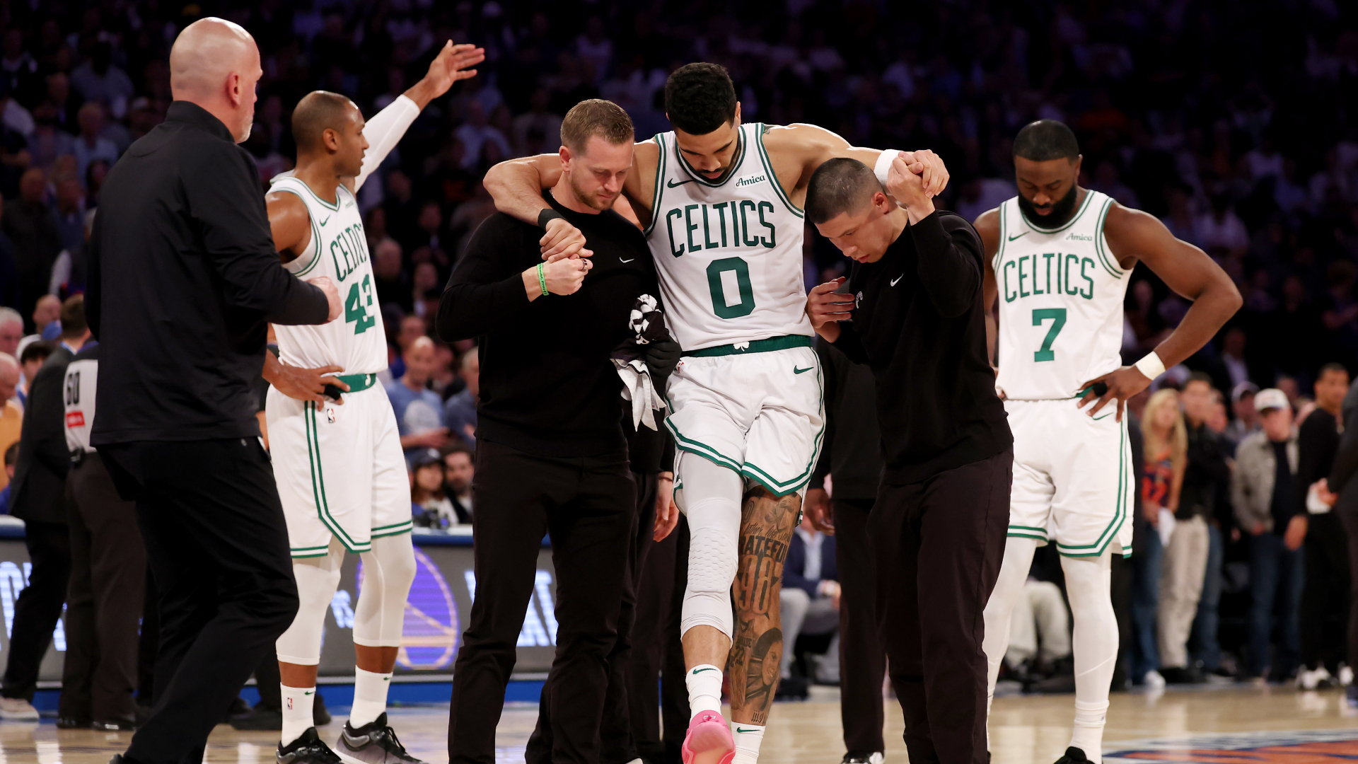 Celtics must focus after Tatum blow