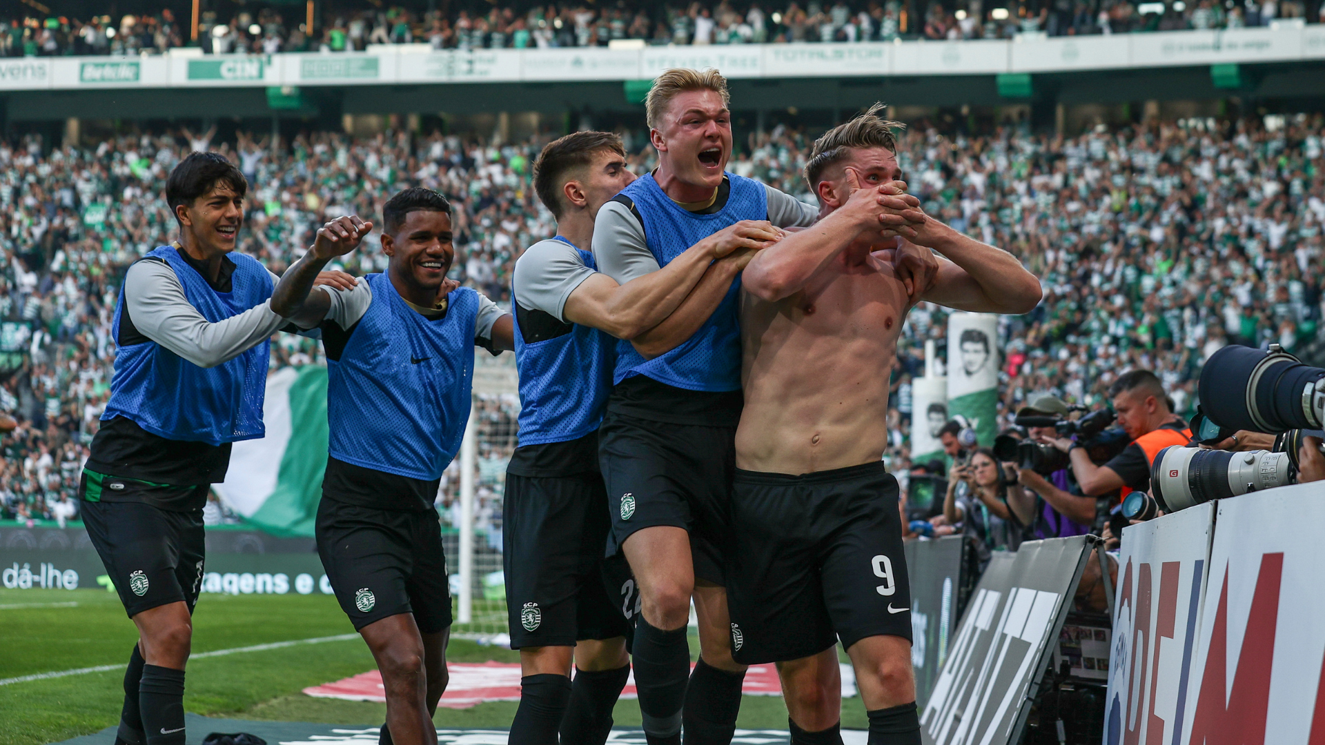 Sporting crowned league champions