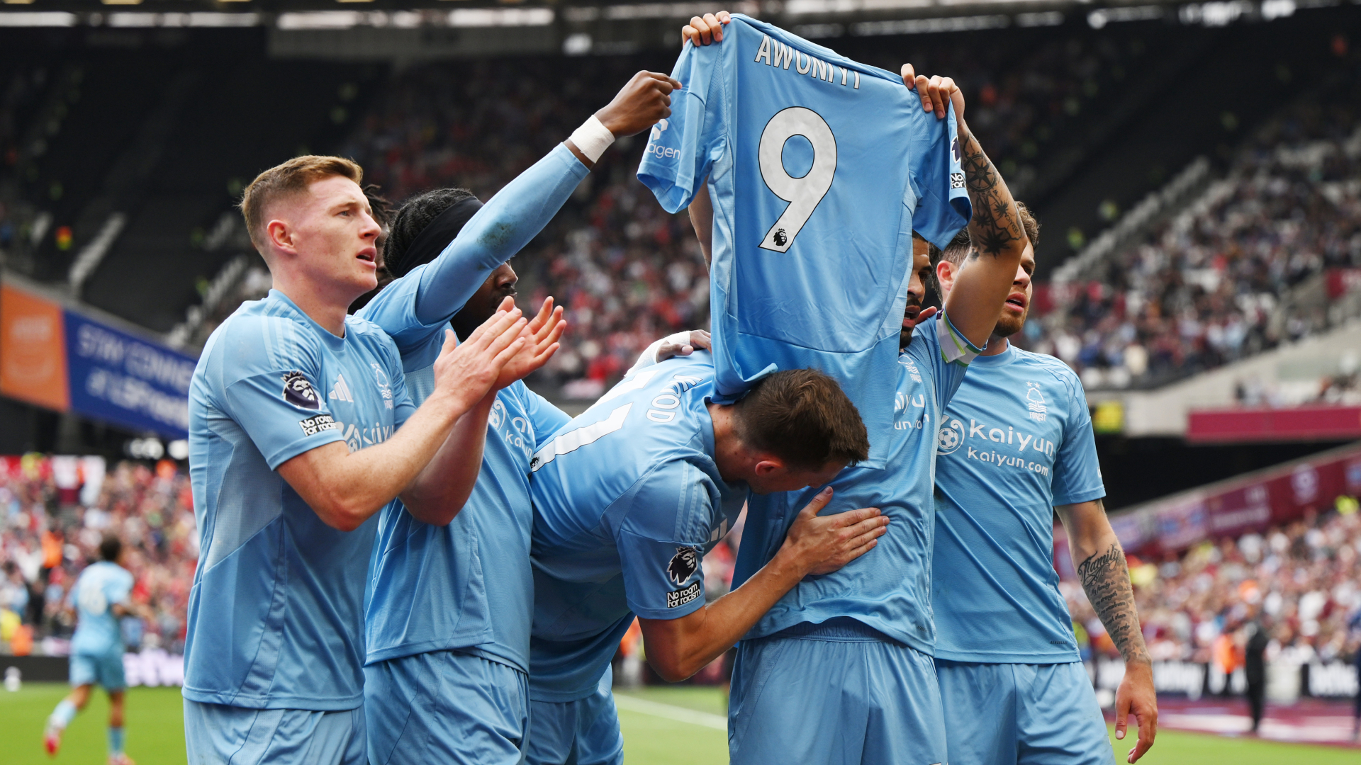 West Ham 1-2 Nottingham Forest