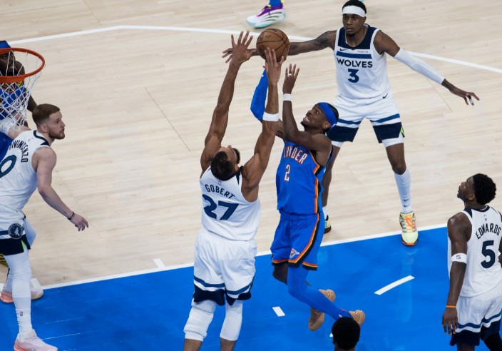 NBA : OKC et son MVP font le break contre Minnesota