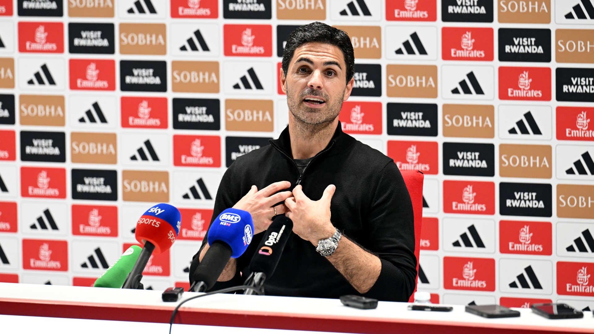 Arteta proud of Arsenal's progress