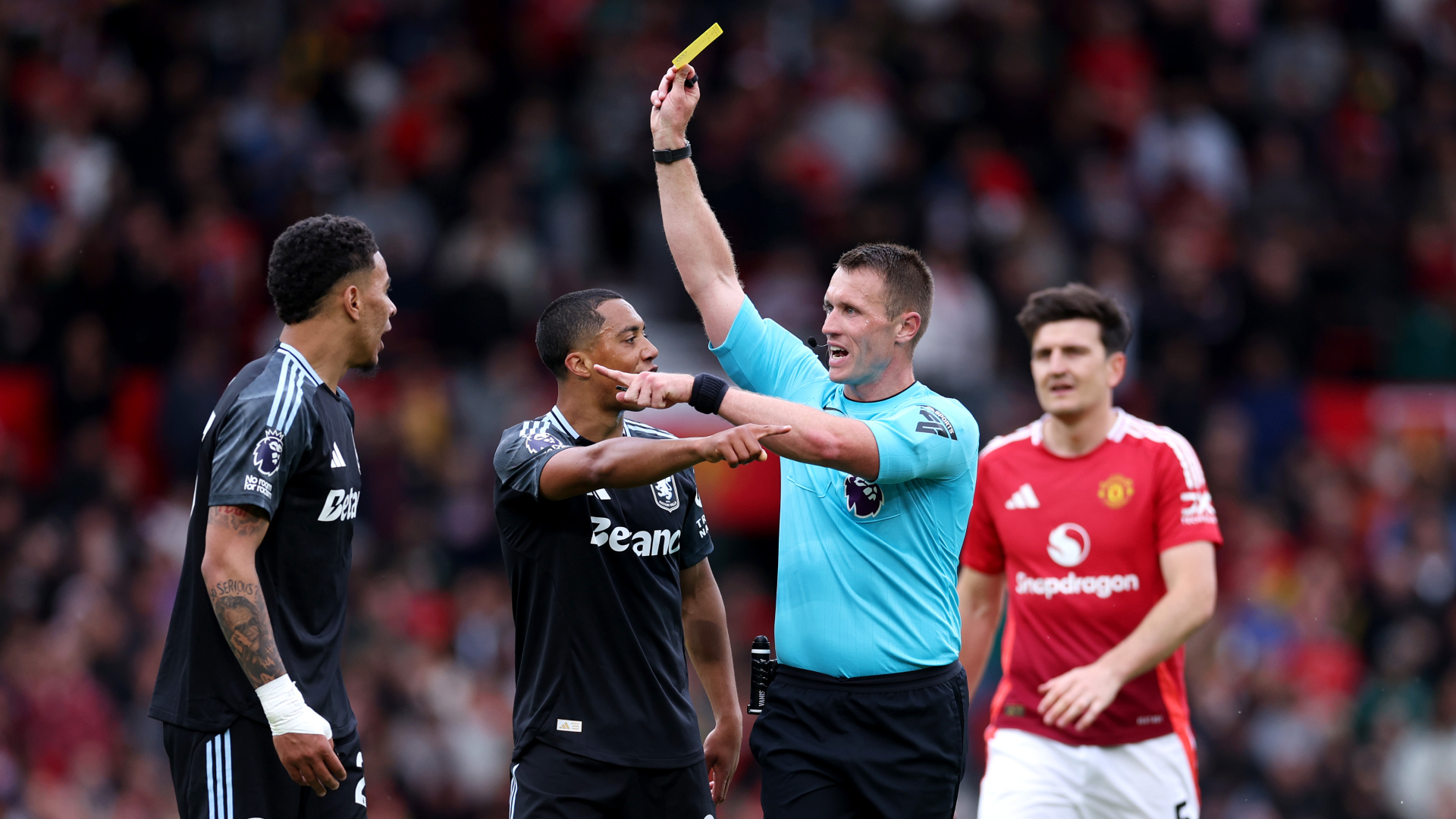 Villa issue referee complaint