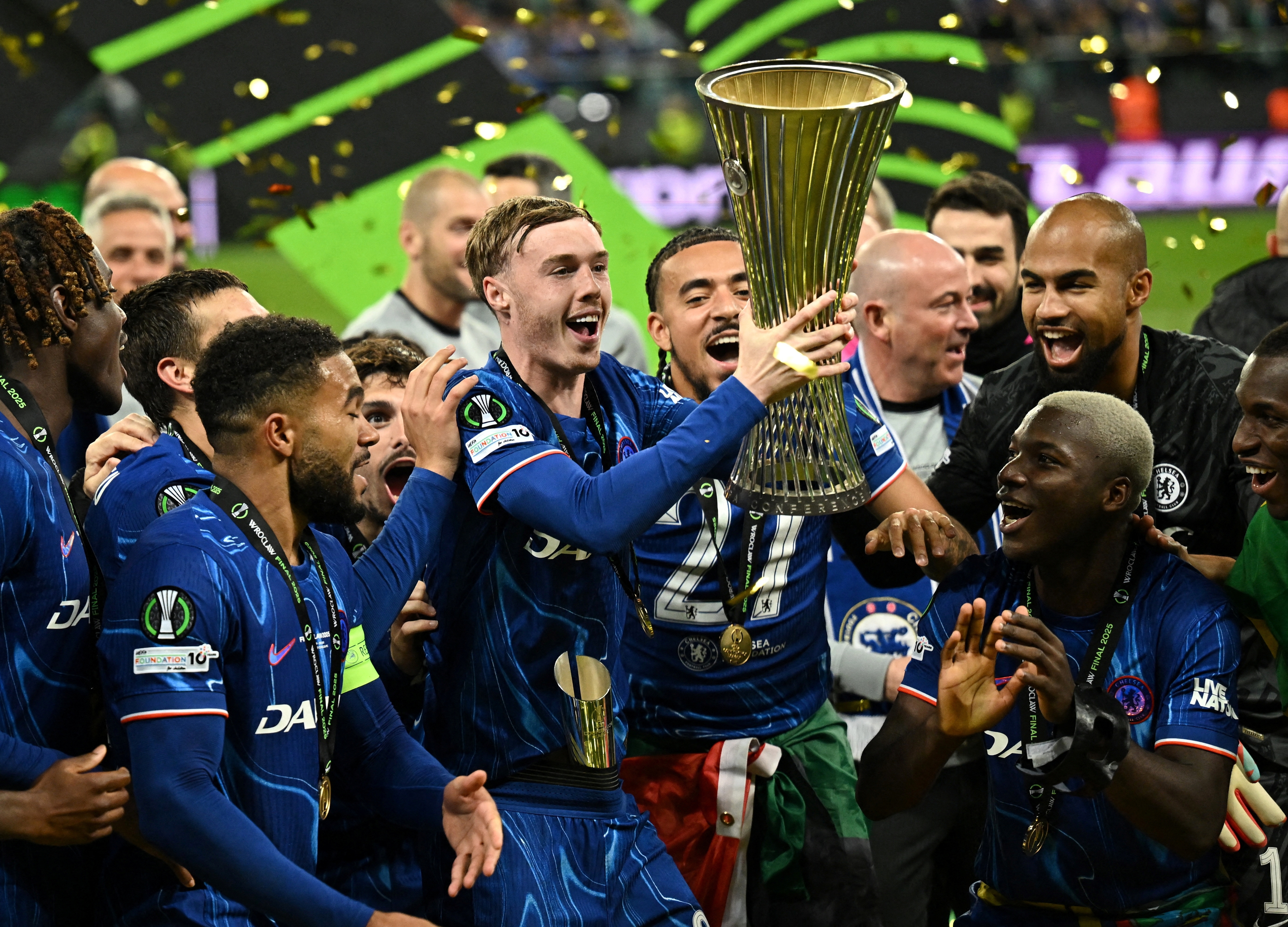 La joie de Chelsea