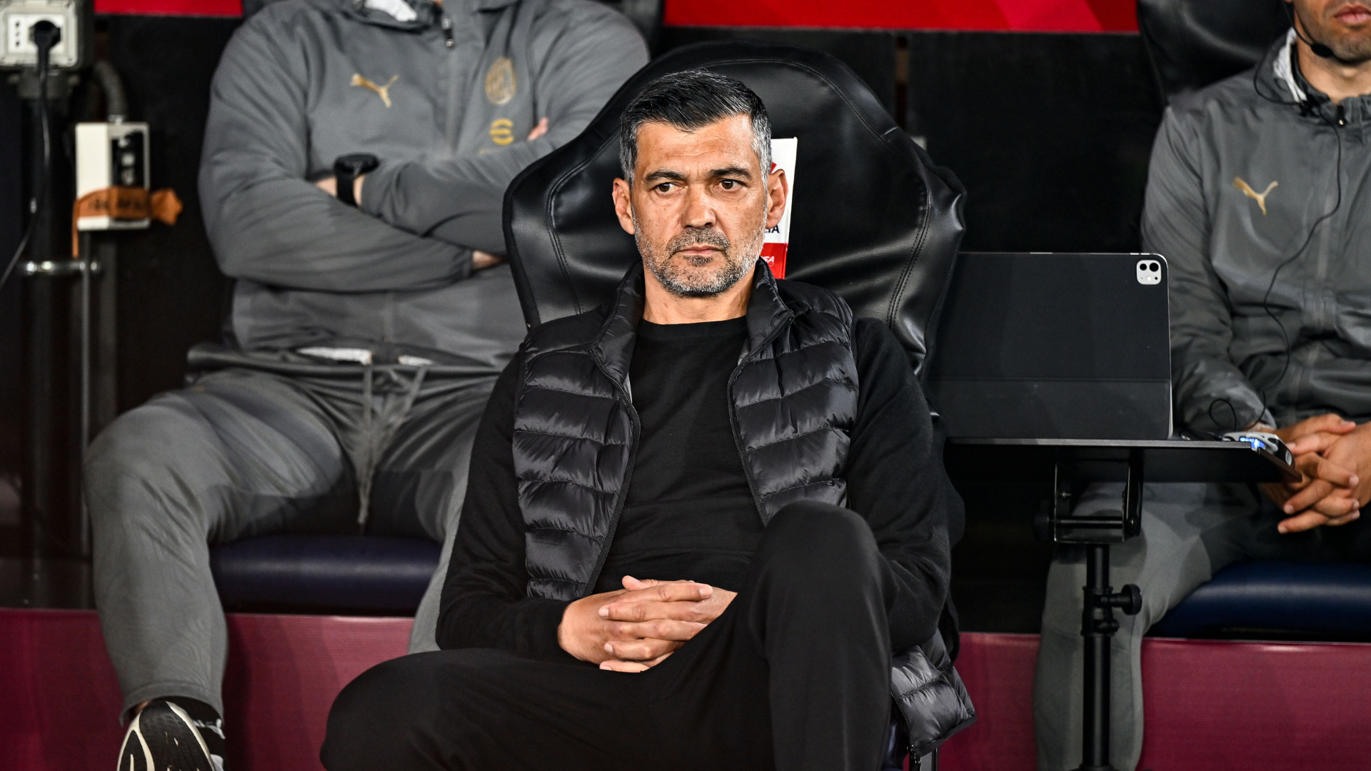 Milan sack Conceicao