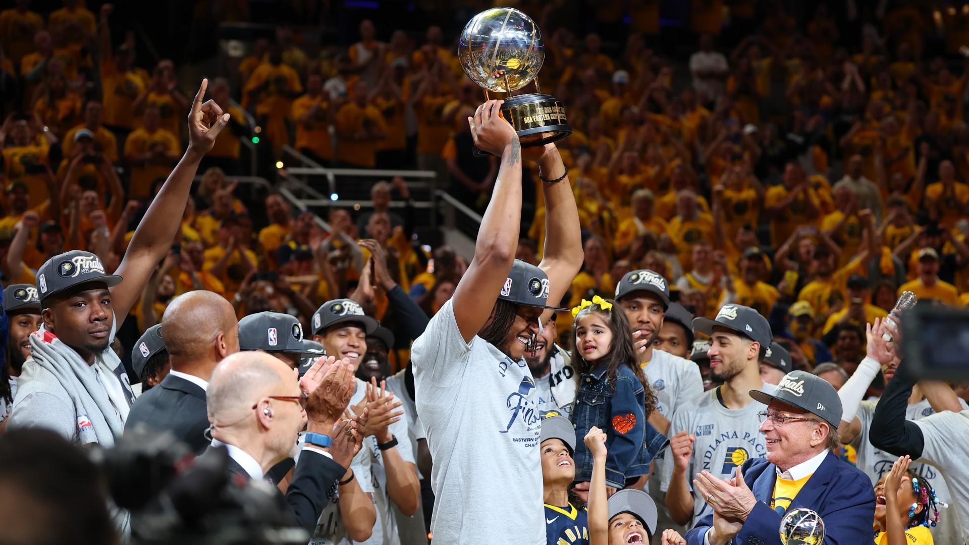 Pacers advance to NBA Finals