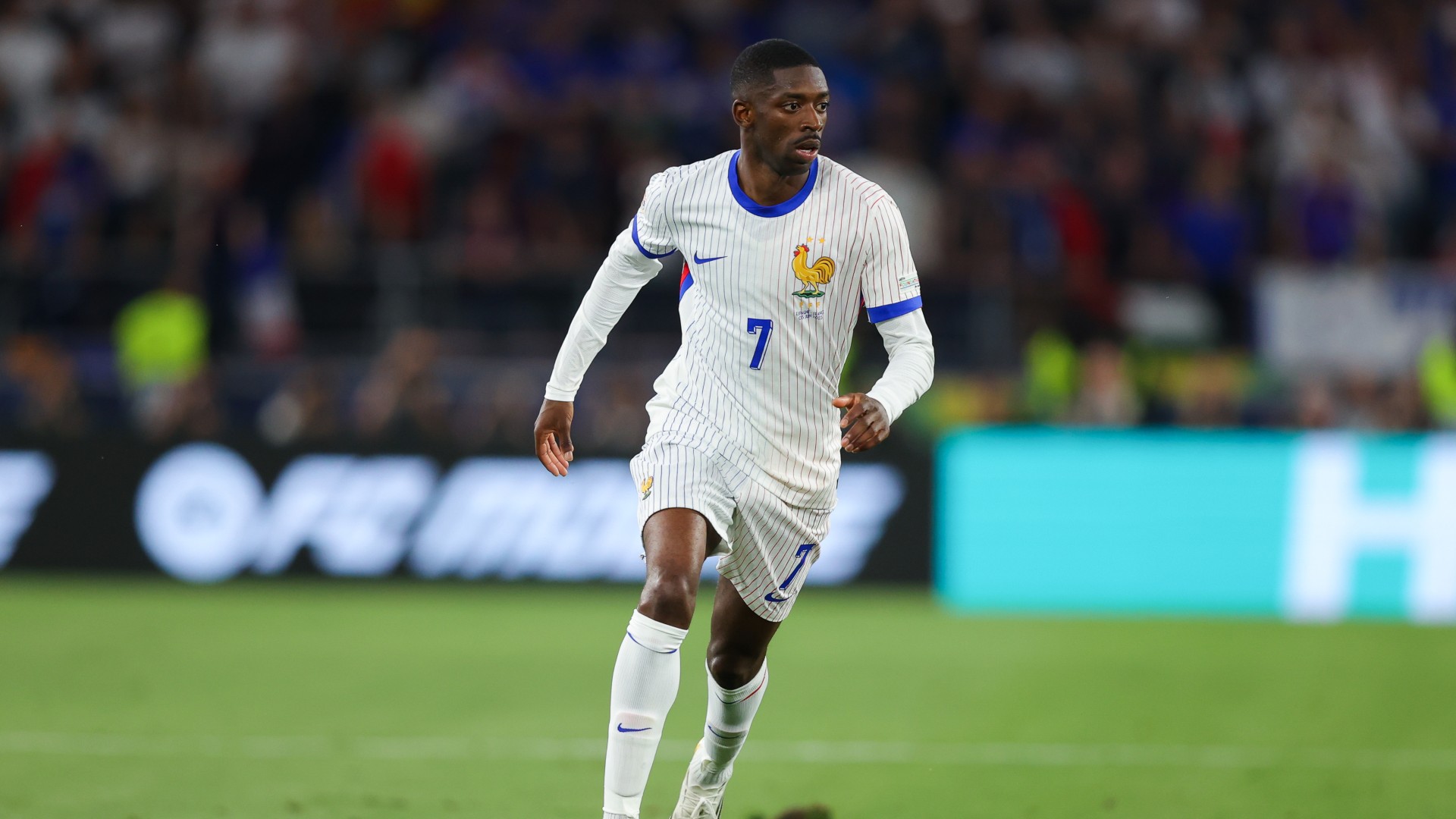 Dembele and Barcola out for France