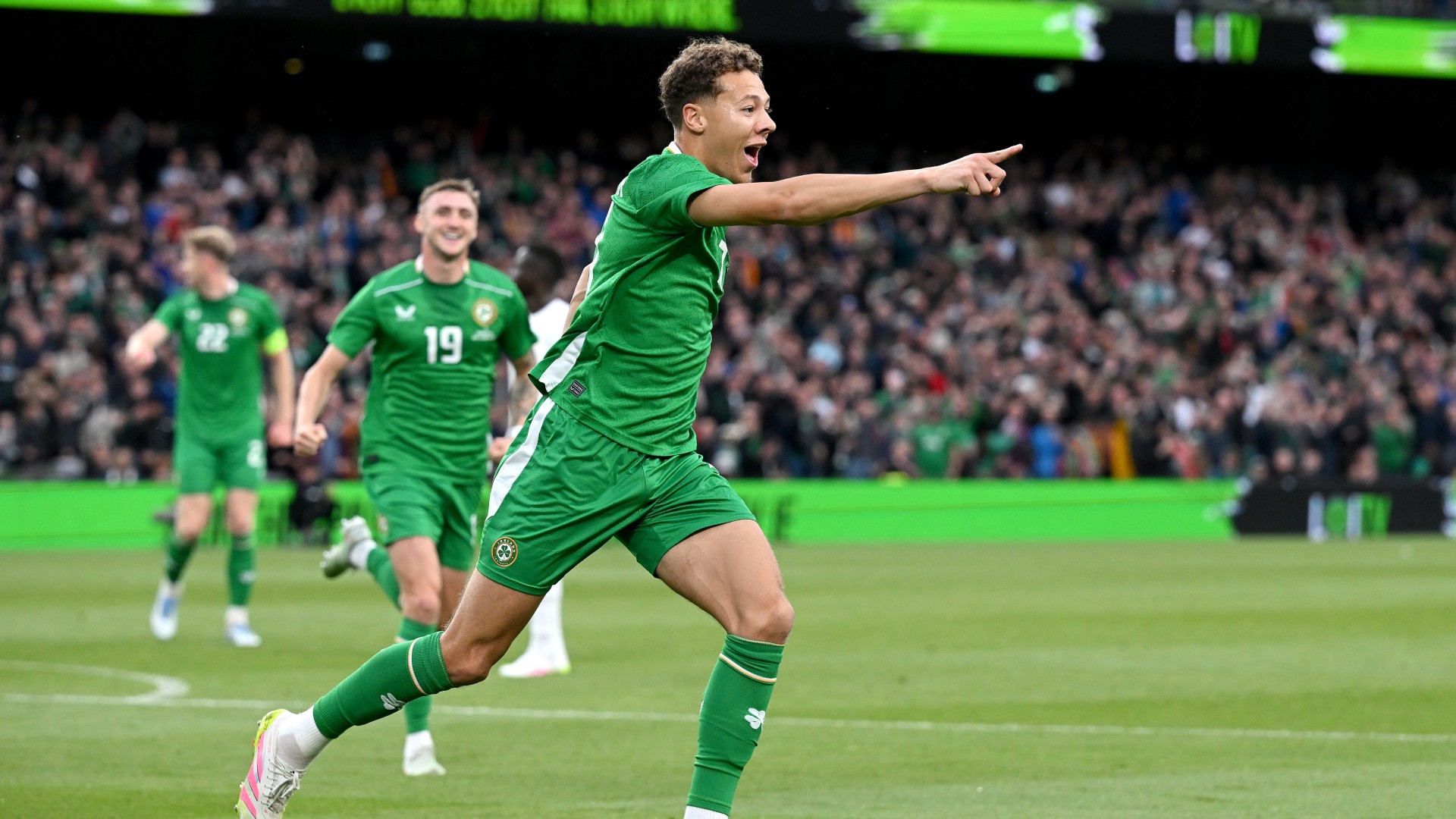 McAteer 'over the moon' with goal