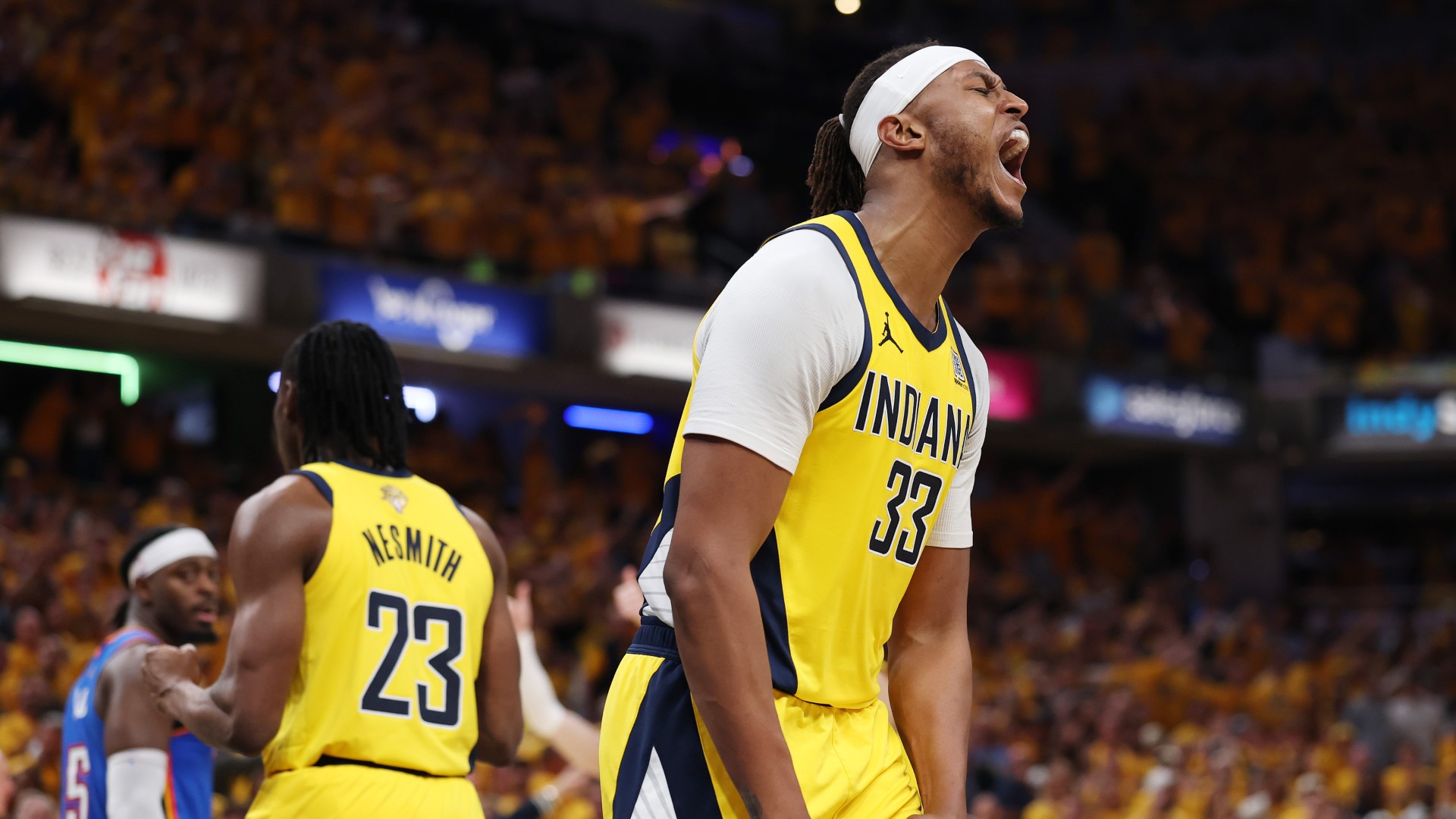 Pacers ride bench to 2-1 lead