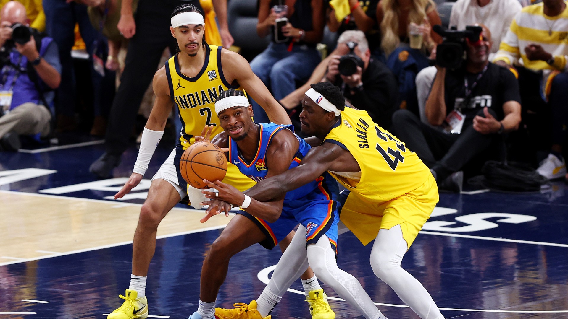Thunder rally to even NBA Finals