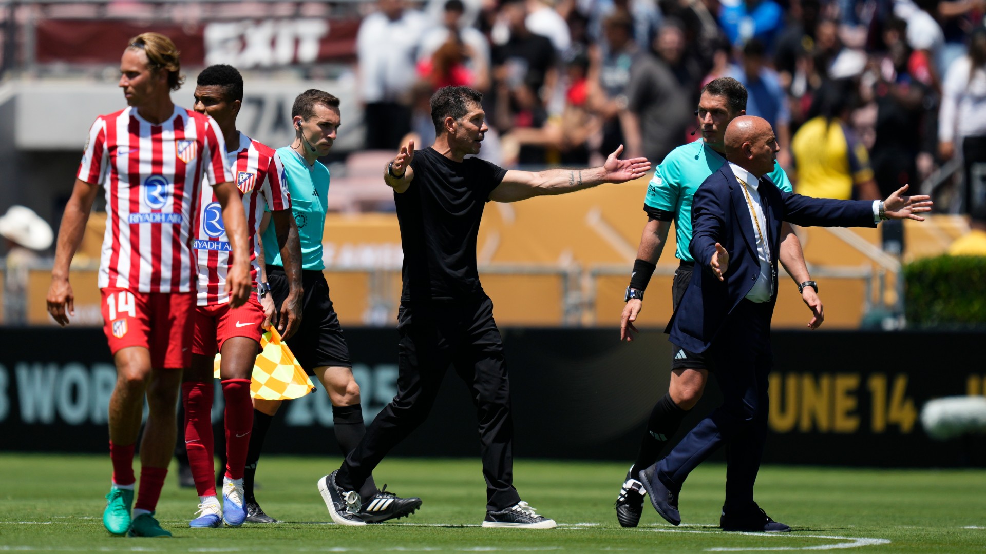 Koke frustrated by officiating
