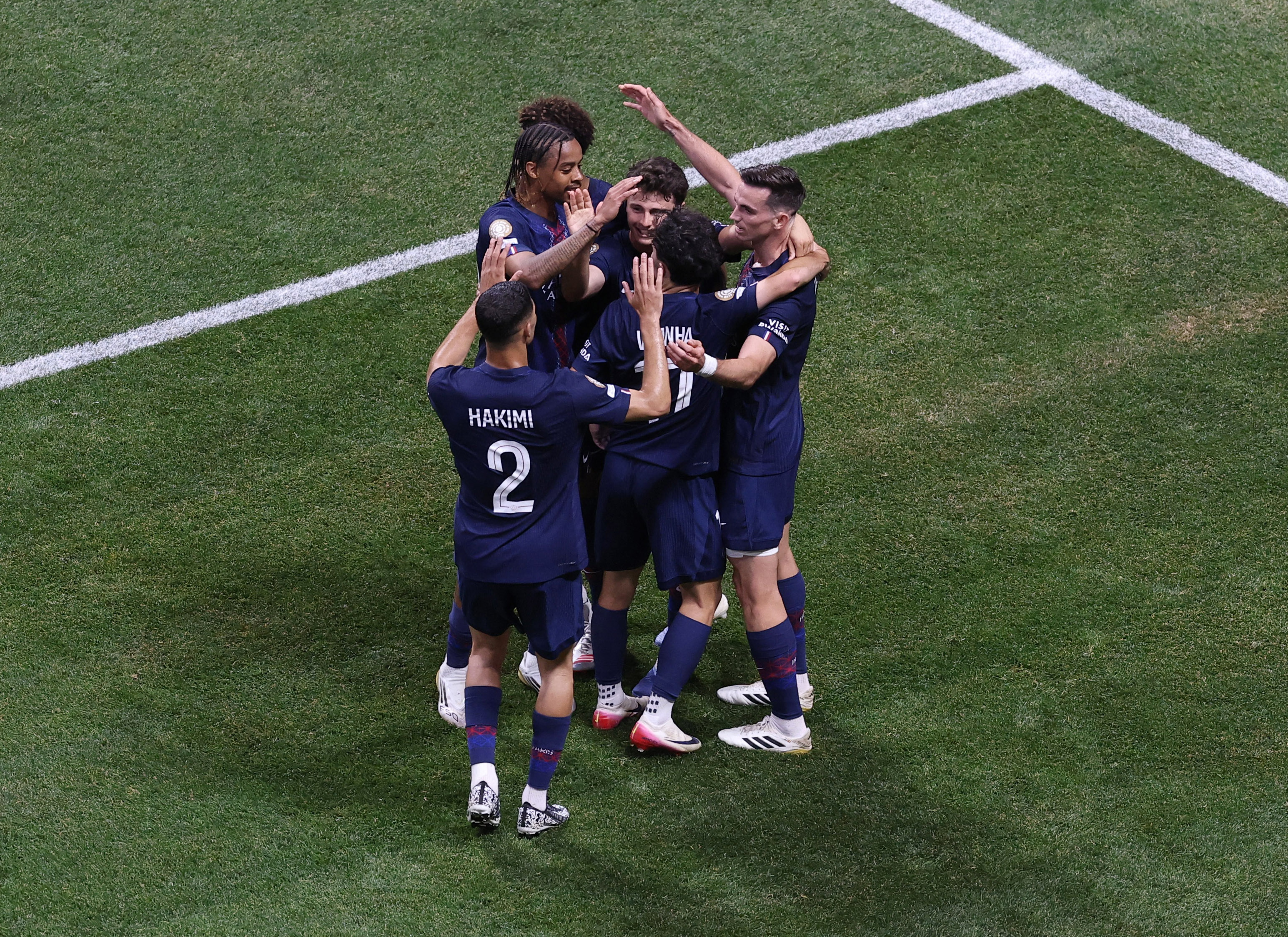 La joie du PSG