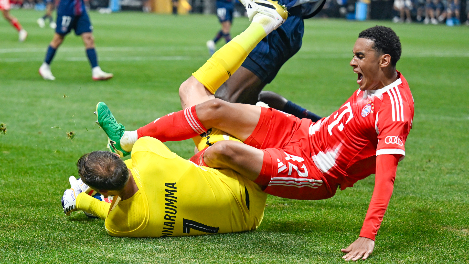 Musiala injury blamed on Donnarumma