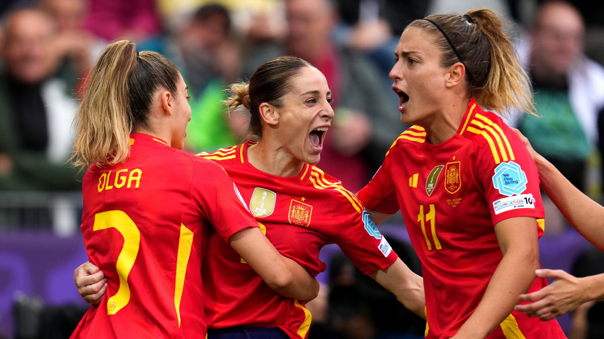 Report: Spain 6-2 Belgium