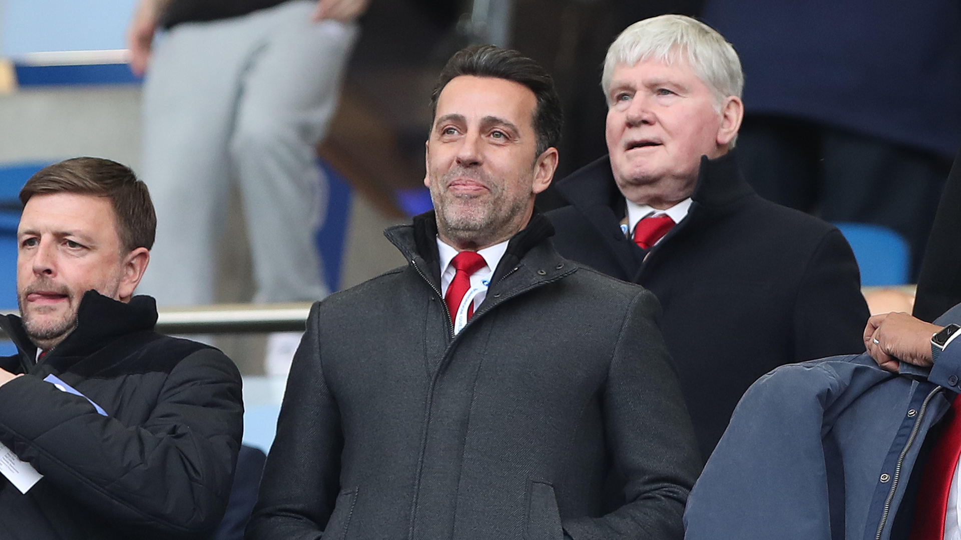 Edu arrives at Nottingham Forest