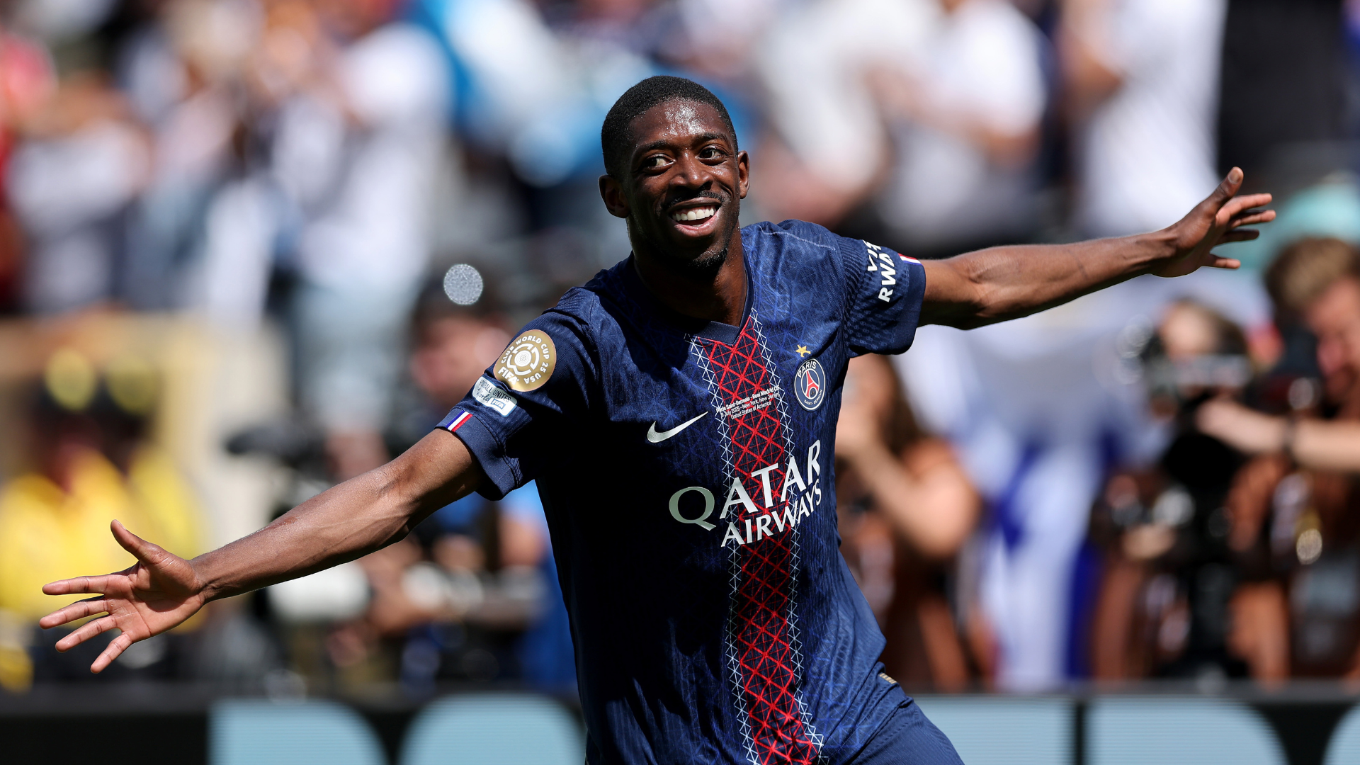 Luis Enrique lauds PSG's Dembele