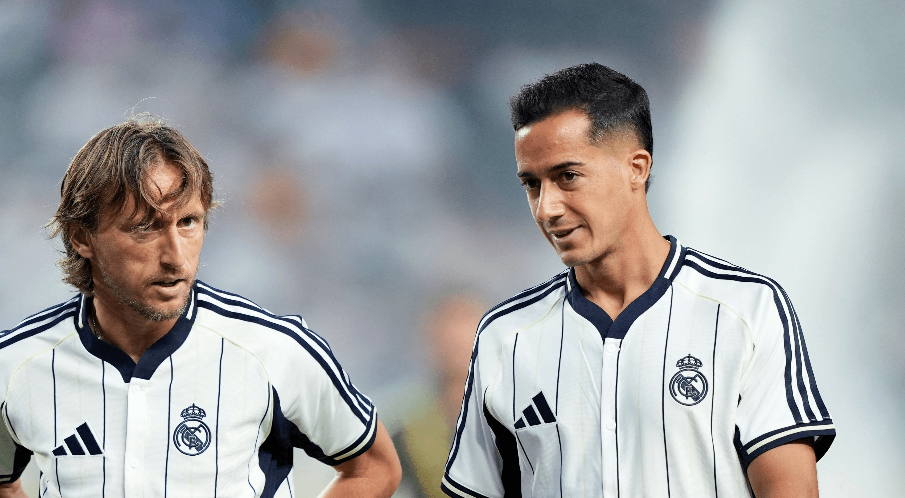 Lucas Vazquez et Luka Modric