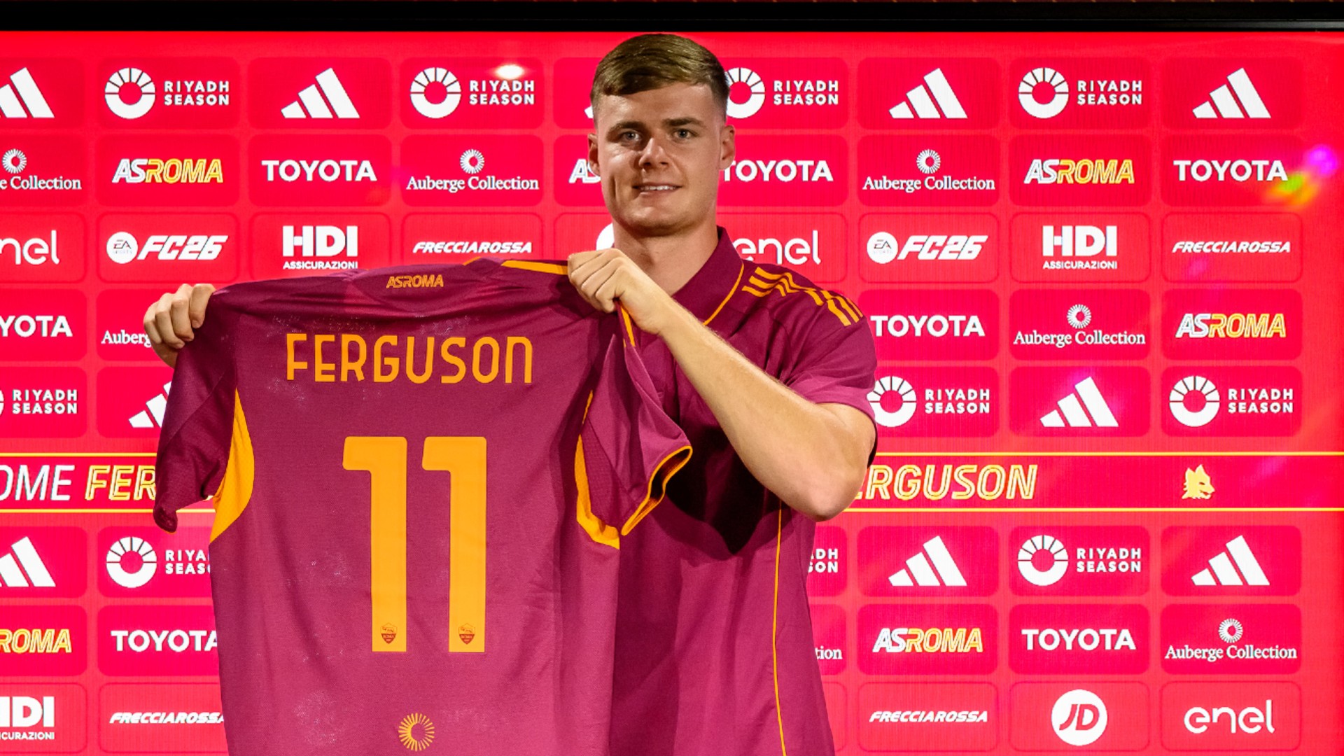 Ferguson heads to Roma on loan
