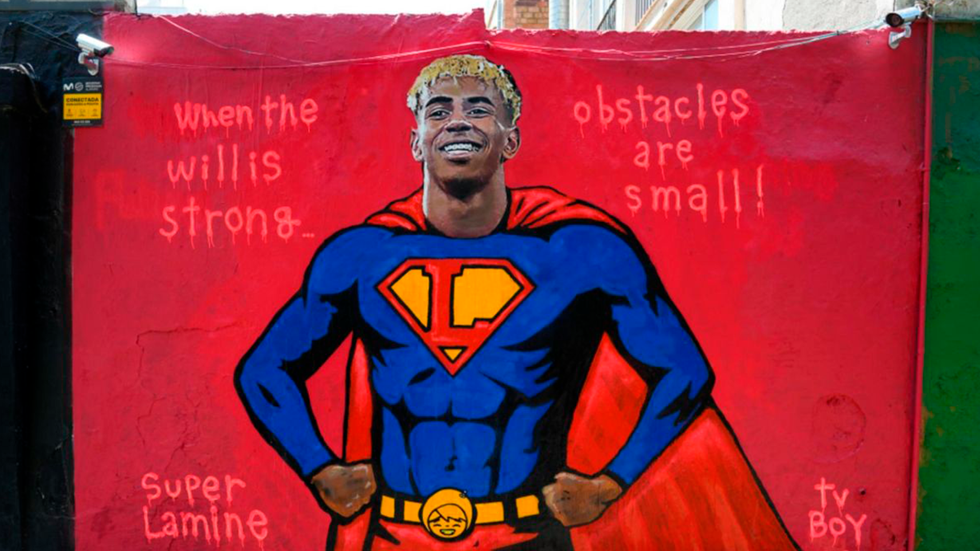 Mural Lamine Yamal