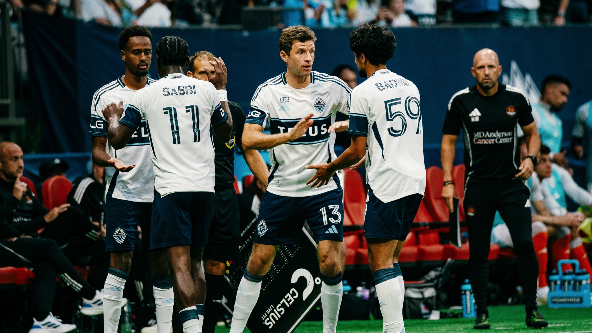 Muller makes MLS debut