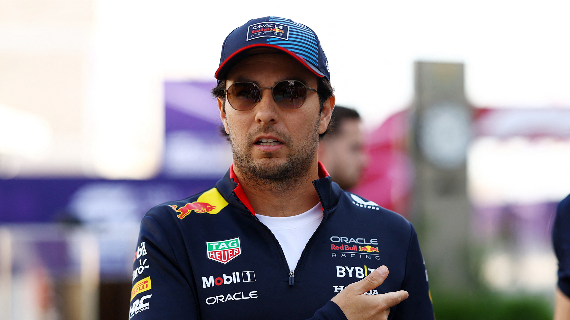 Sergio Checo Pérez durante su etapa con Red Bull Racing.