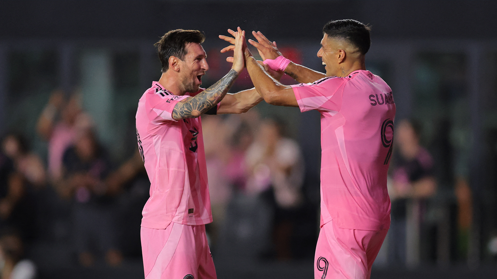 Lionel Messi y Luis Suárez