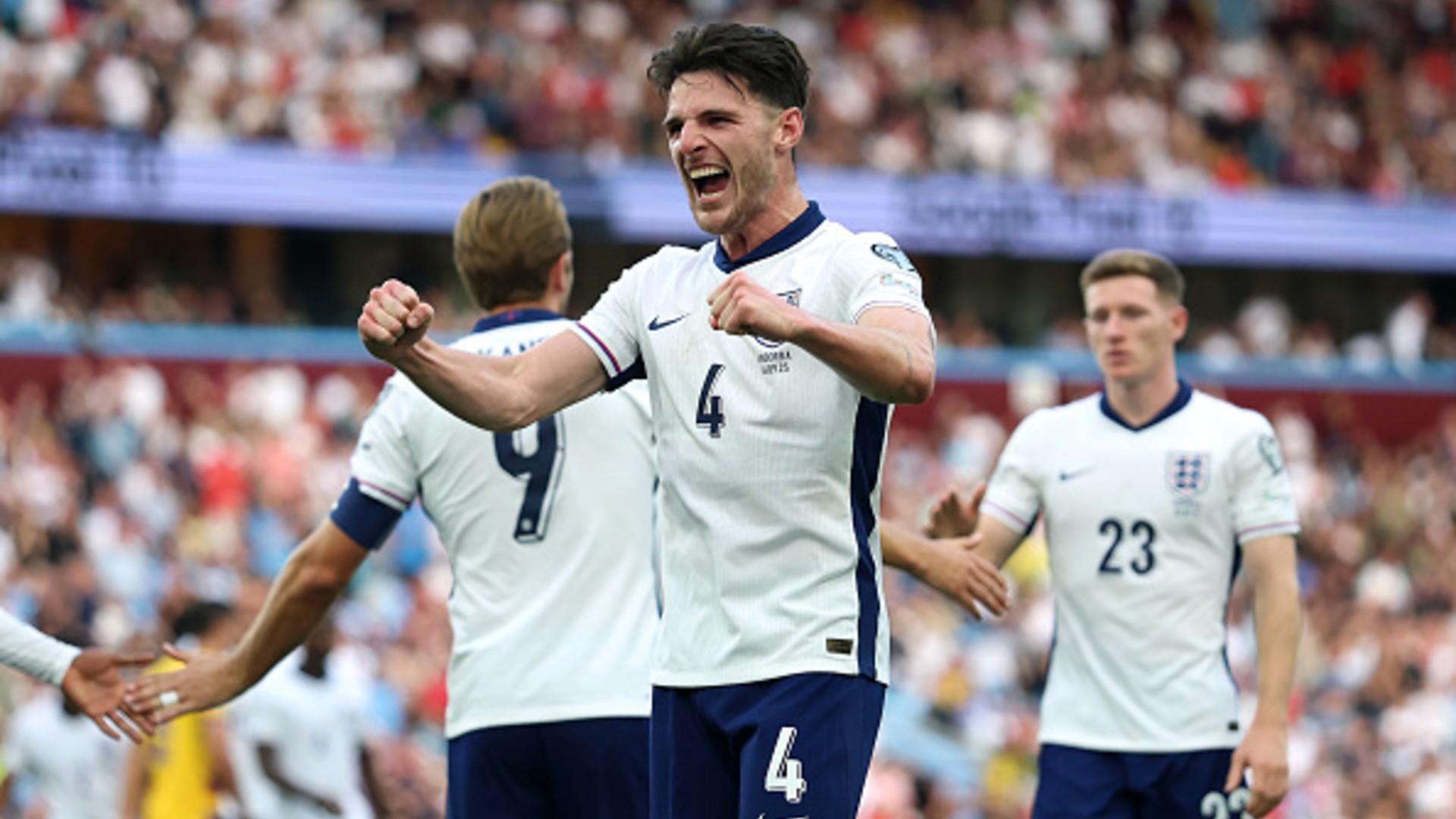 Report: England 2-0 Andorra