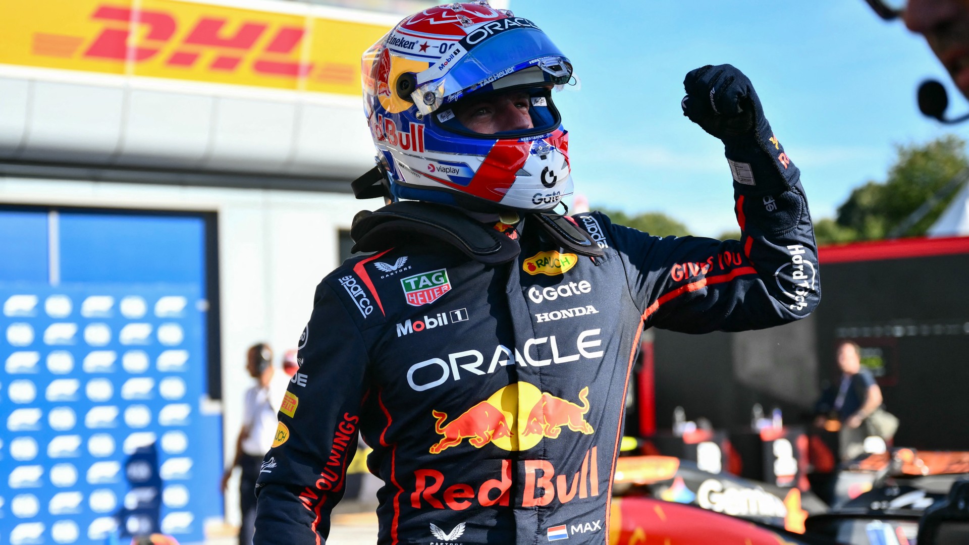 Verstappen on pole at Italian GP