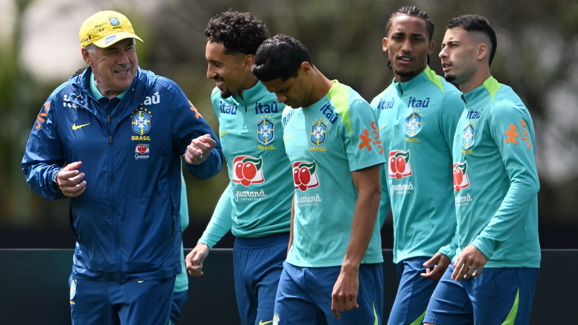 Ancelotti set to rotate Brazil team