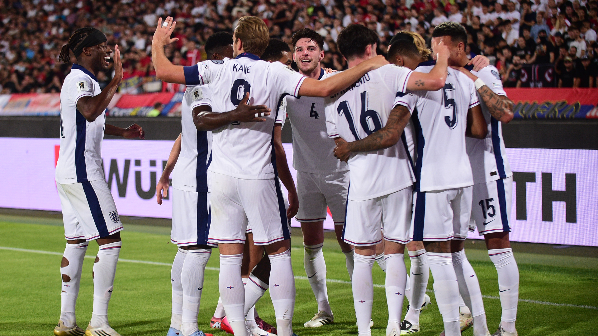 Report: Serbia 0-5 England