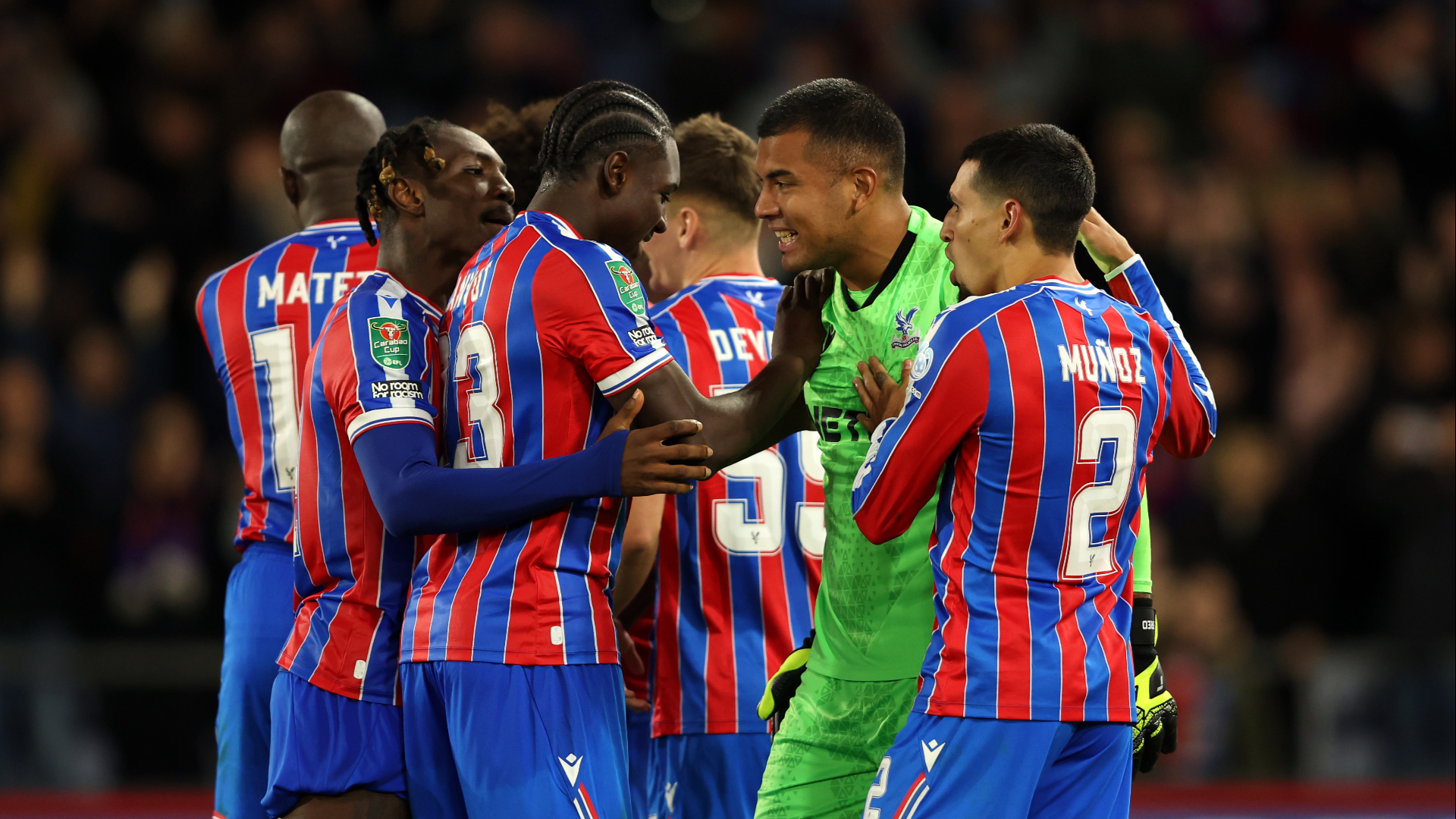 Palace, Grimsby, Brentford through