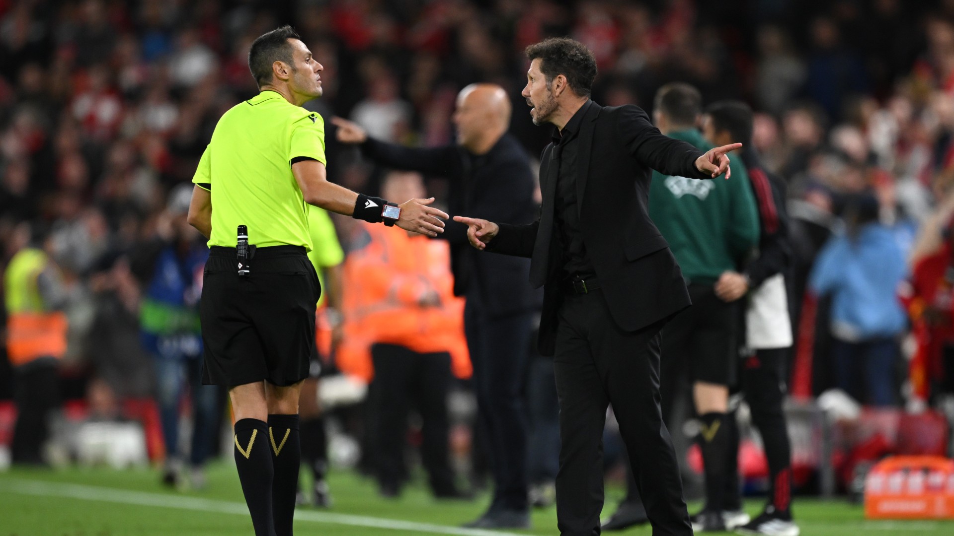 Simeone details Liverpool fan clash