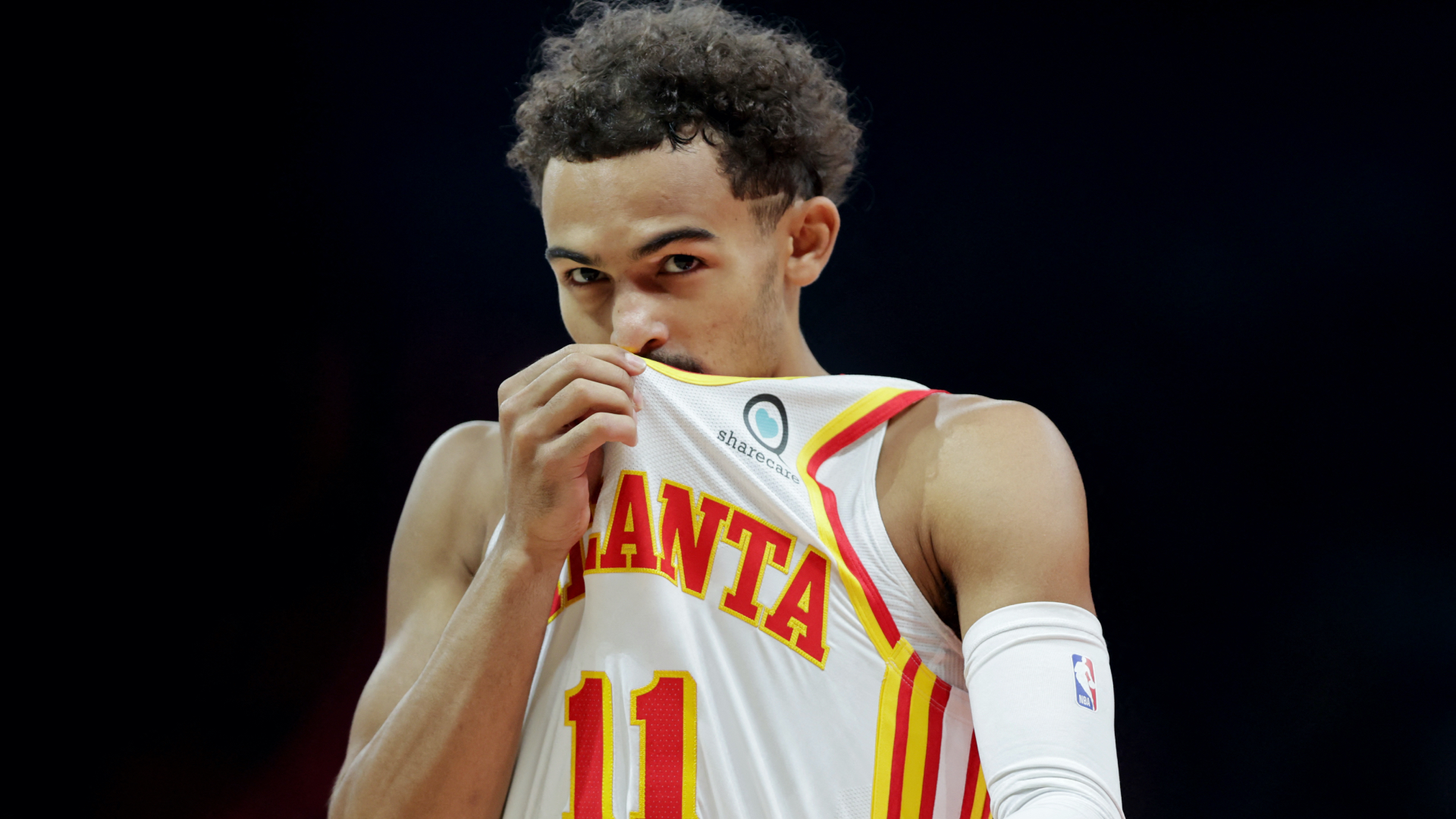 Trae Young for the Atlanta Hawks.