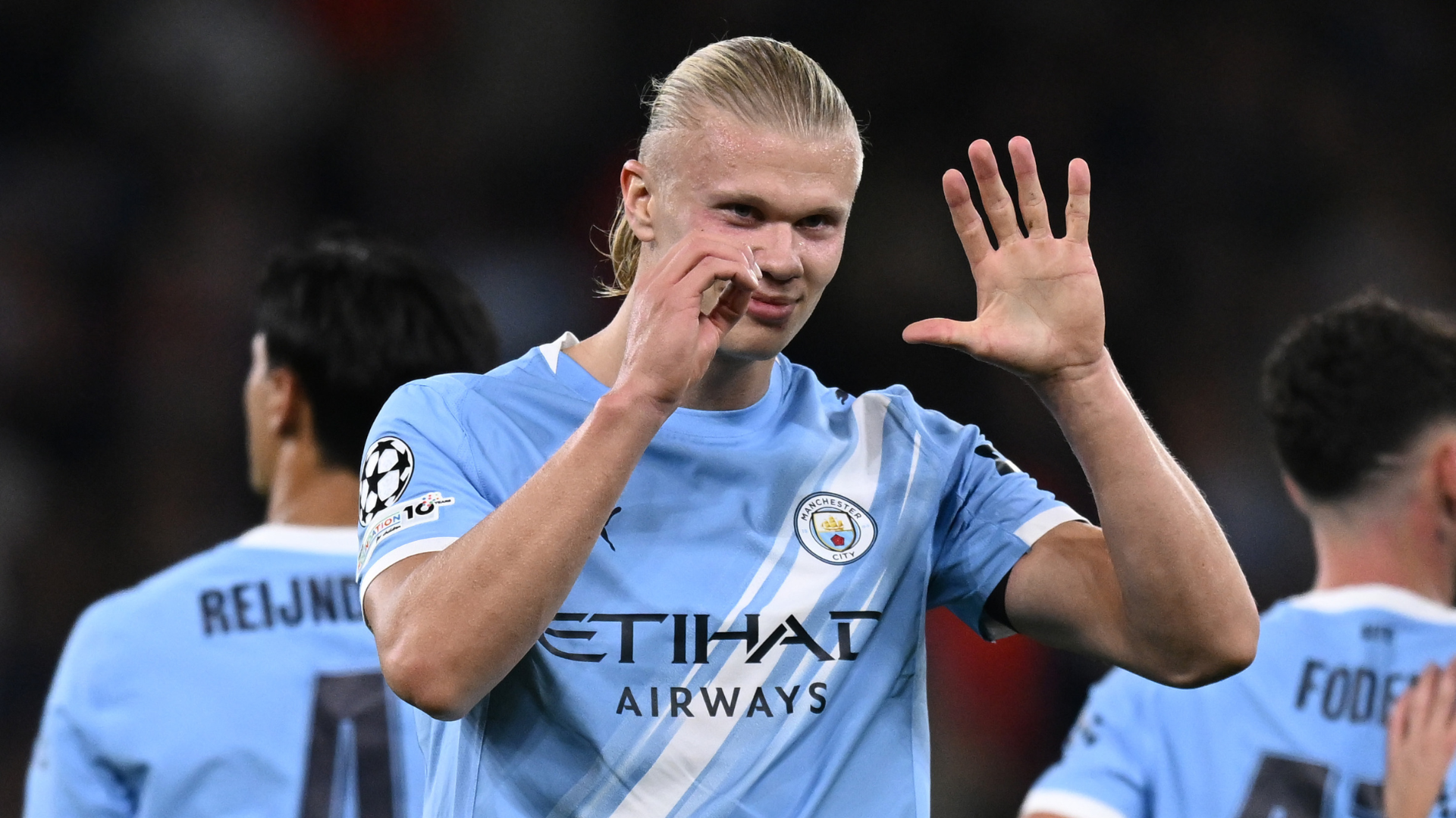 Haaland breaks CL goal record